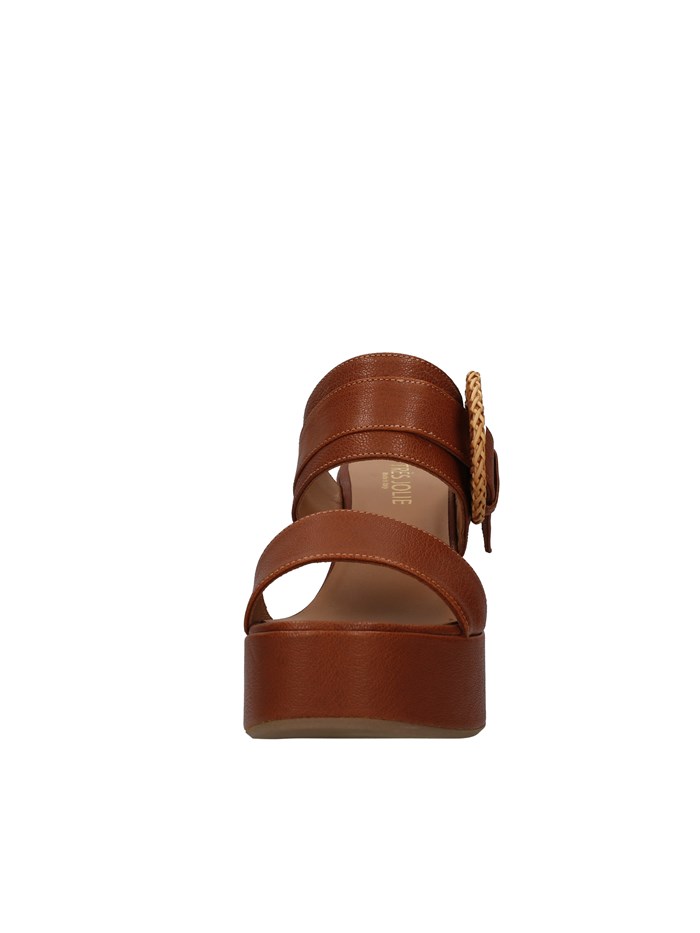 Tres Jolie Shoes Woman With heel BROWN 2151/GIOIA
