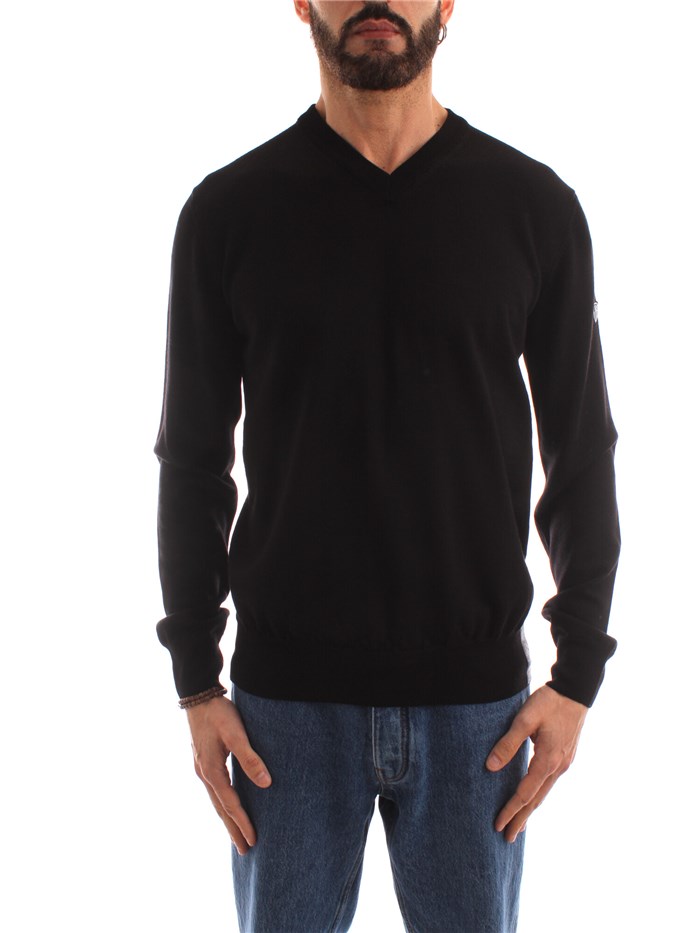 Ea7 Clothing Man V-neck BLACK 8NPMZ7