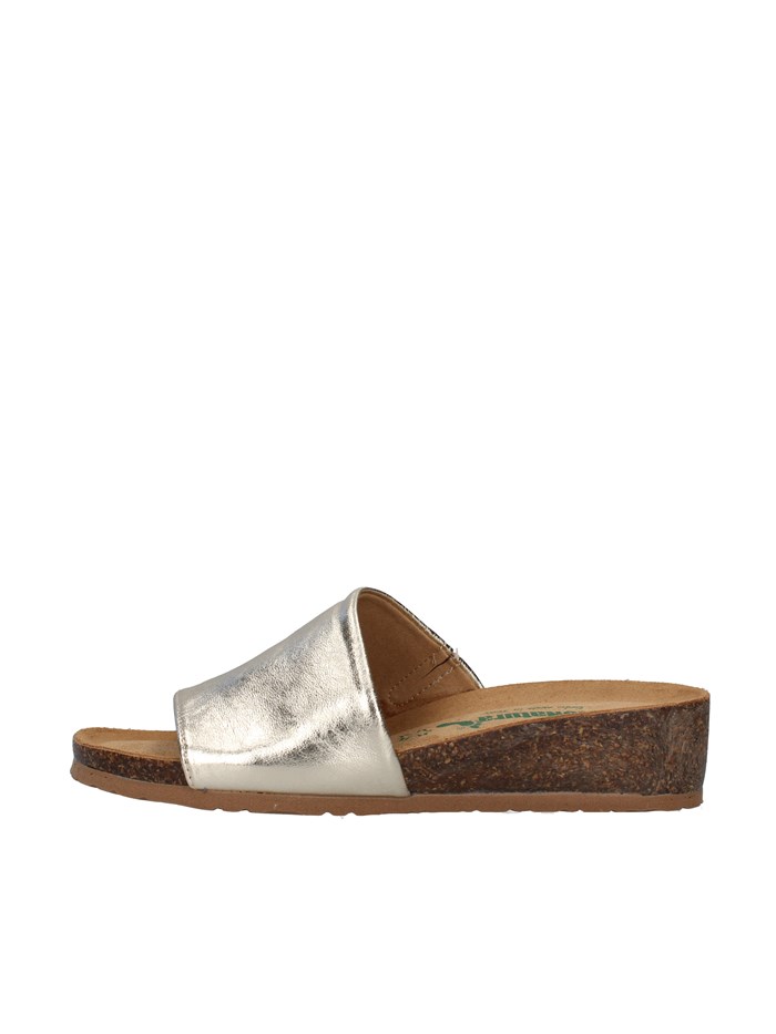 Bionatura Shoes Woman With wedge GOLD 12A2042