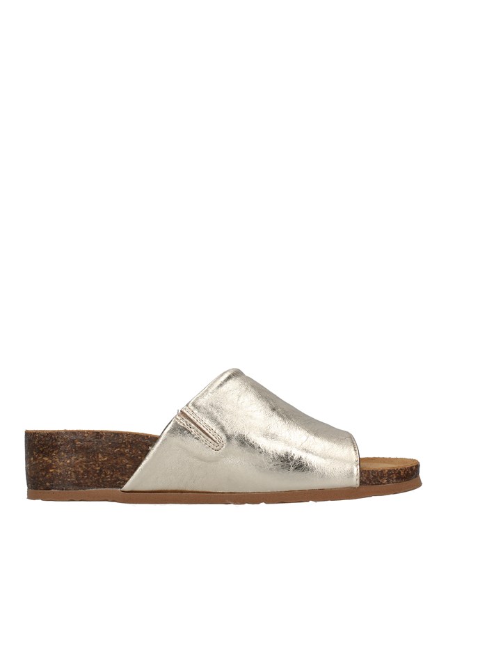 Bionatura Shoes Woman With wedge GOLD 12A2042