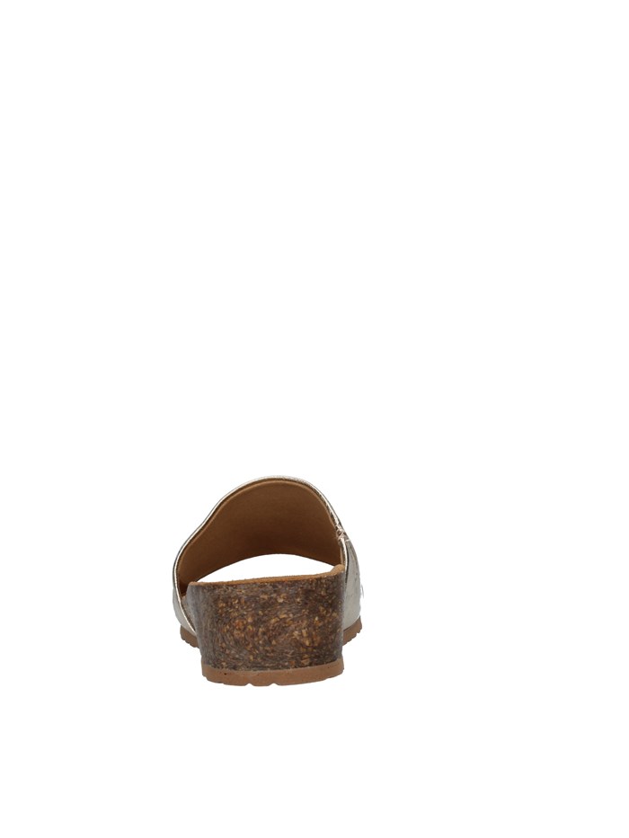 Bionatura Shoes Woman With wedge GOLD 12A2042