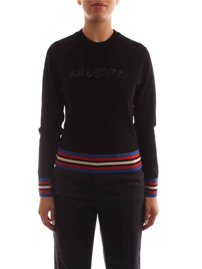 Desigual Clothing Woman Choker BLACK 22WWJF15