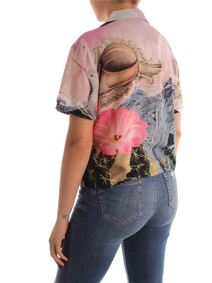 Desigual Clothing Woman Blouses FUCHSIA 23SWCW47