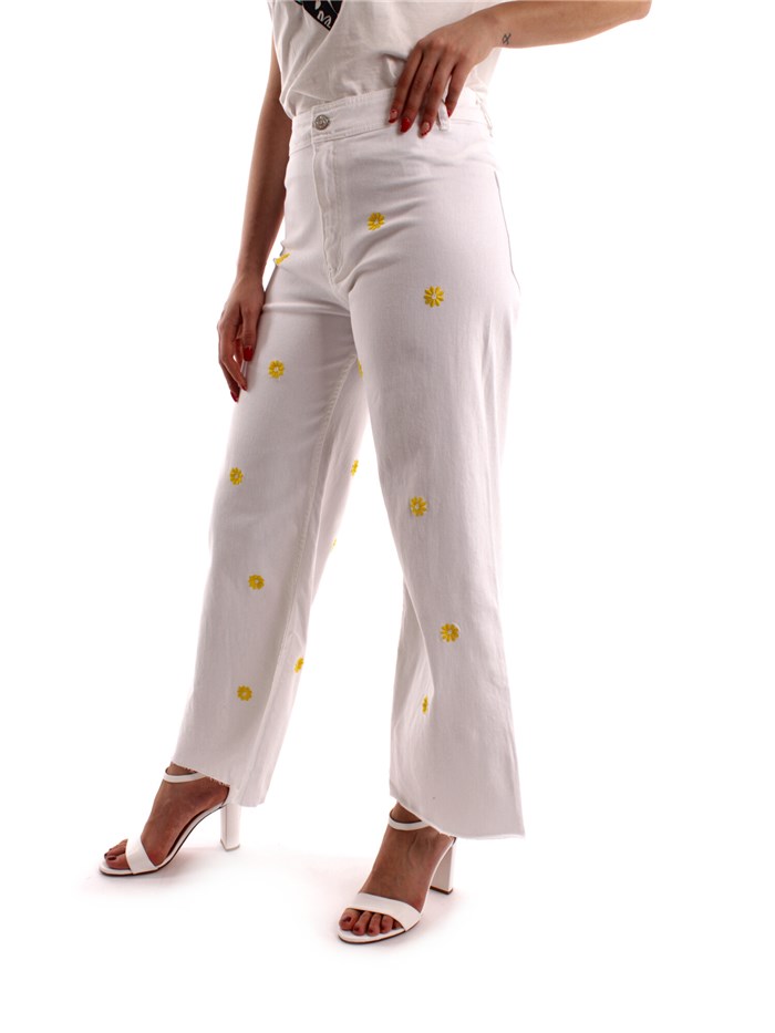 Desigual Clothing Woman Cropped WHITE 23SWDD75