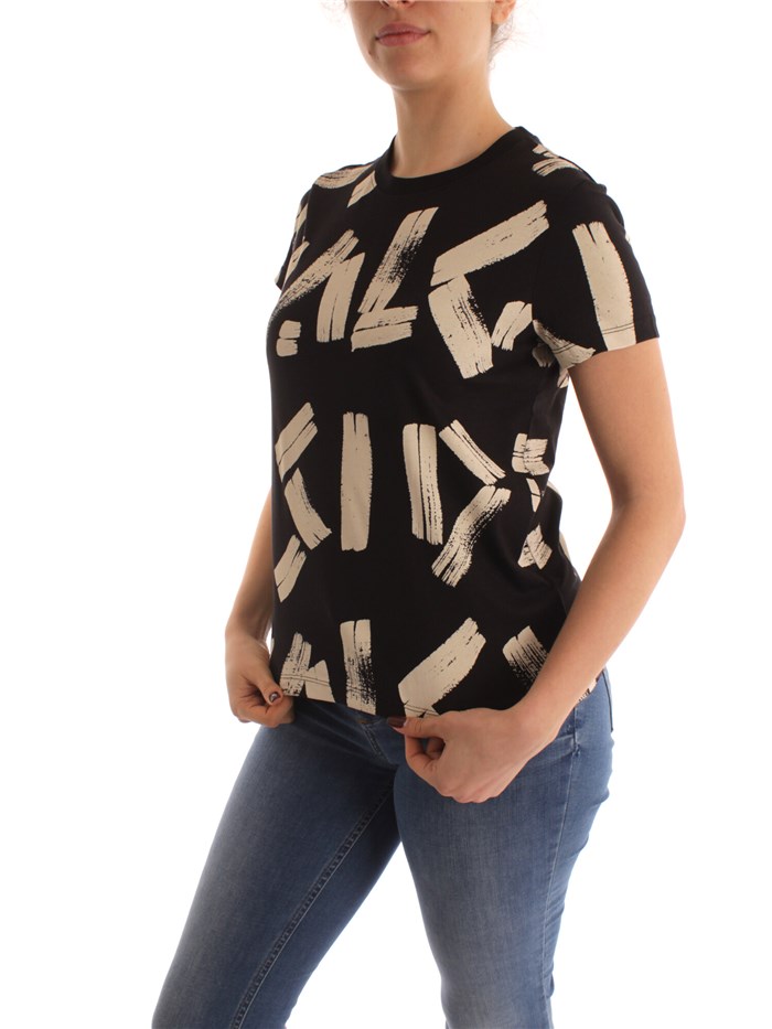 Desigual Clothing Woman Short sleeve BLACK 23SWTKAP