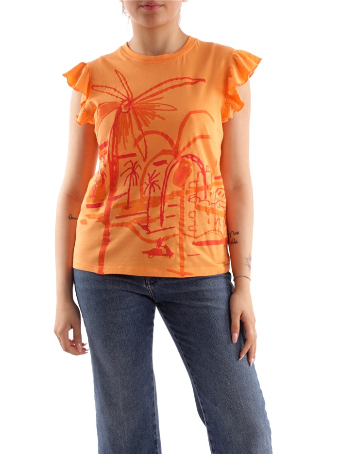 Desigual 23SWTKCA ORANGE Clothing Woman