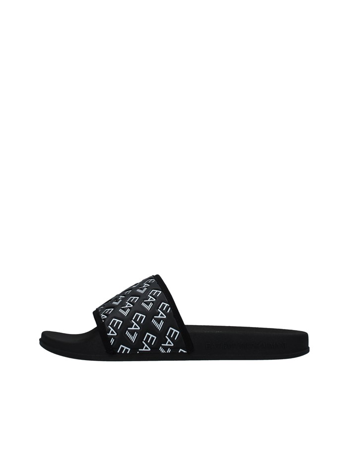 Ea7 Shoes Man slippers BLACK XCP010