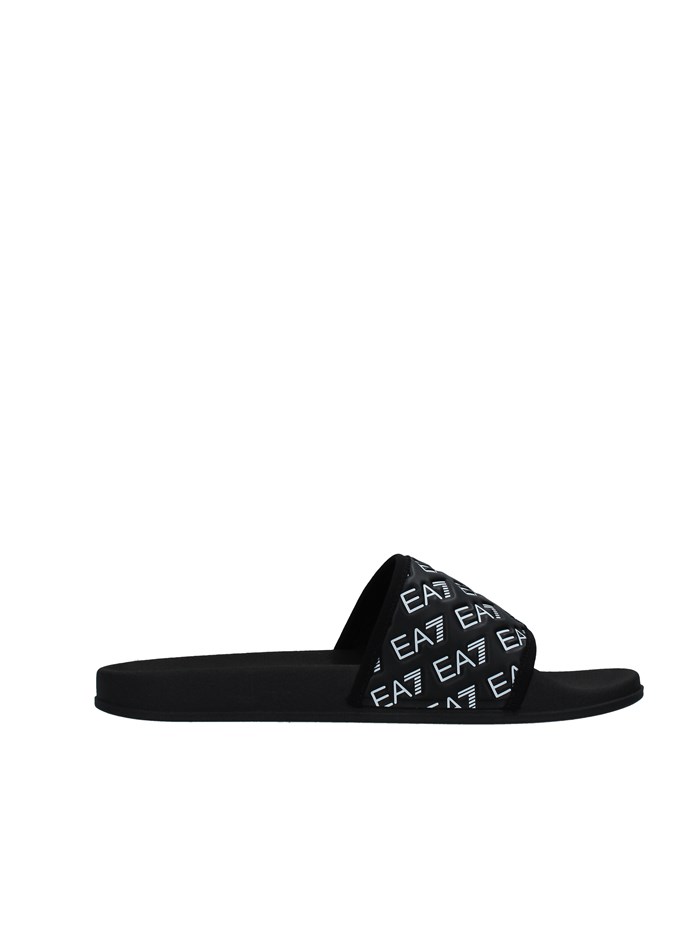 Ea7 Shoes Man slippers BLACK XCP010