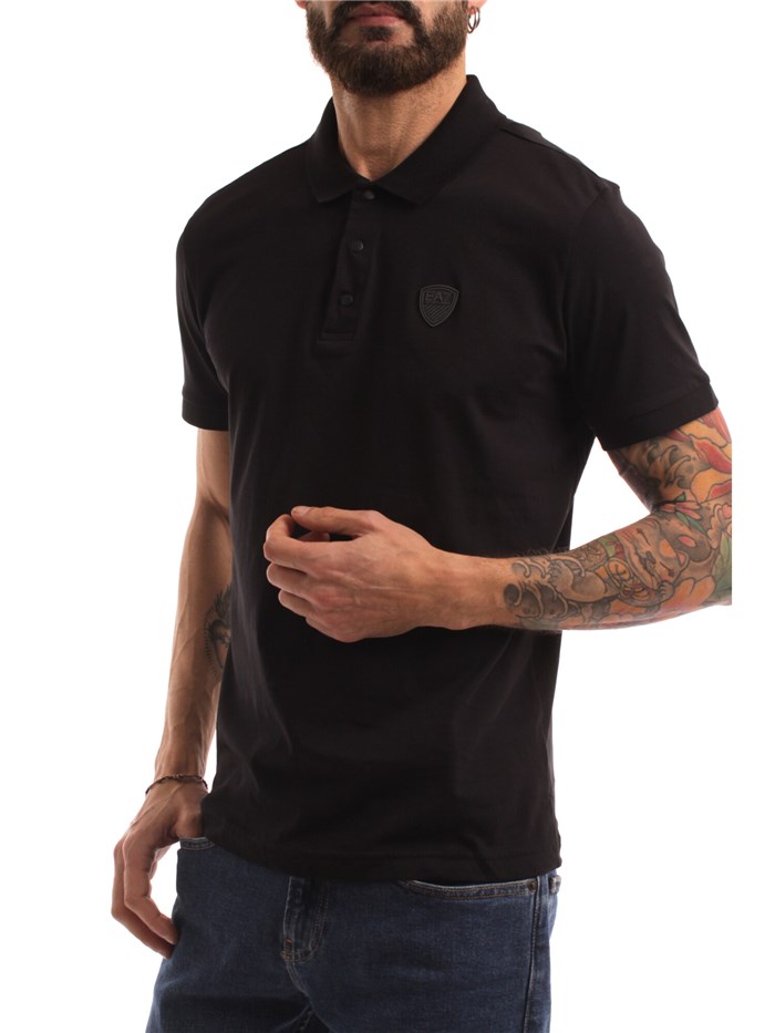 Ea7 Clothing Man Short sleeves BLACK 3RPF40