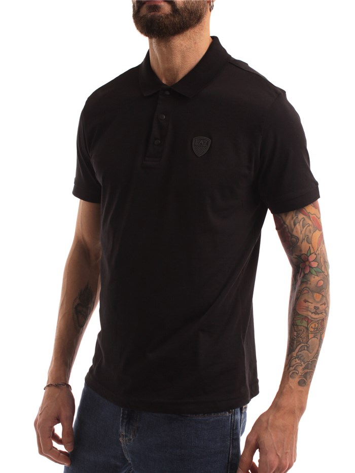 Ea7 Clothing Man Short sleeves BLACK 3RPF40