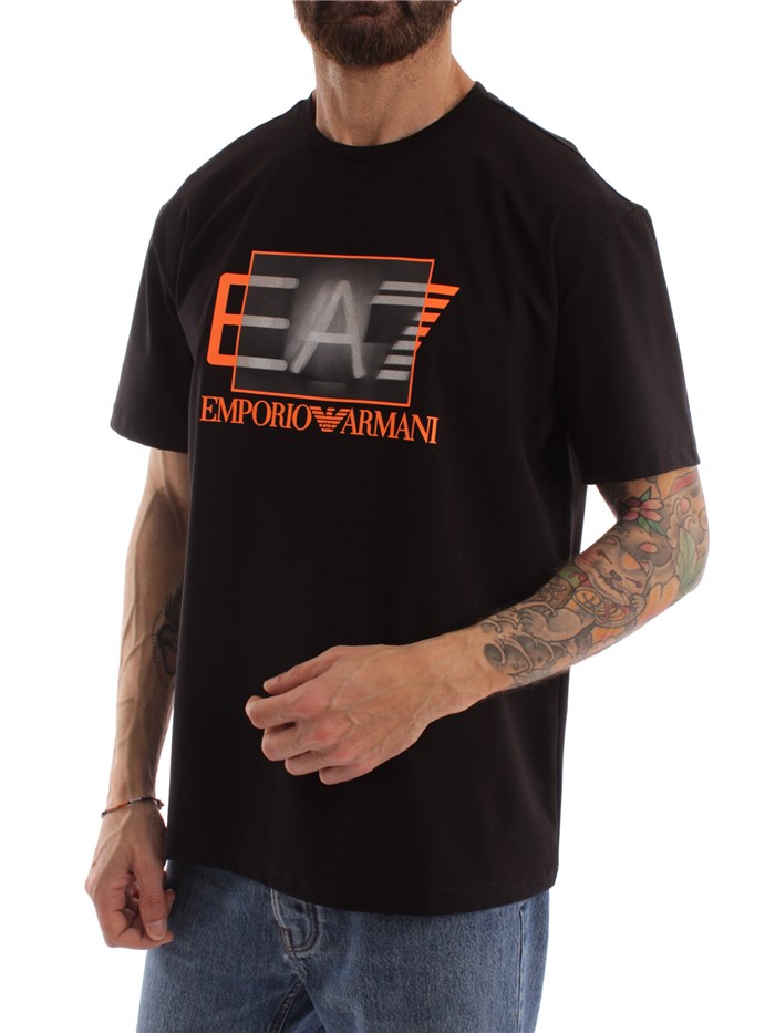 Ea7 Clothing Man Short sleeve BLACK 3RPT02