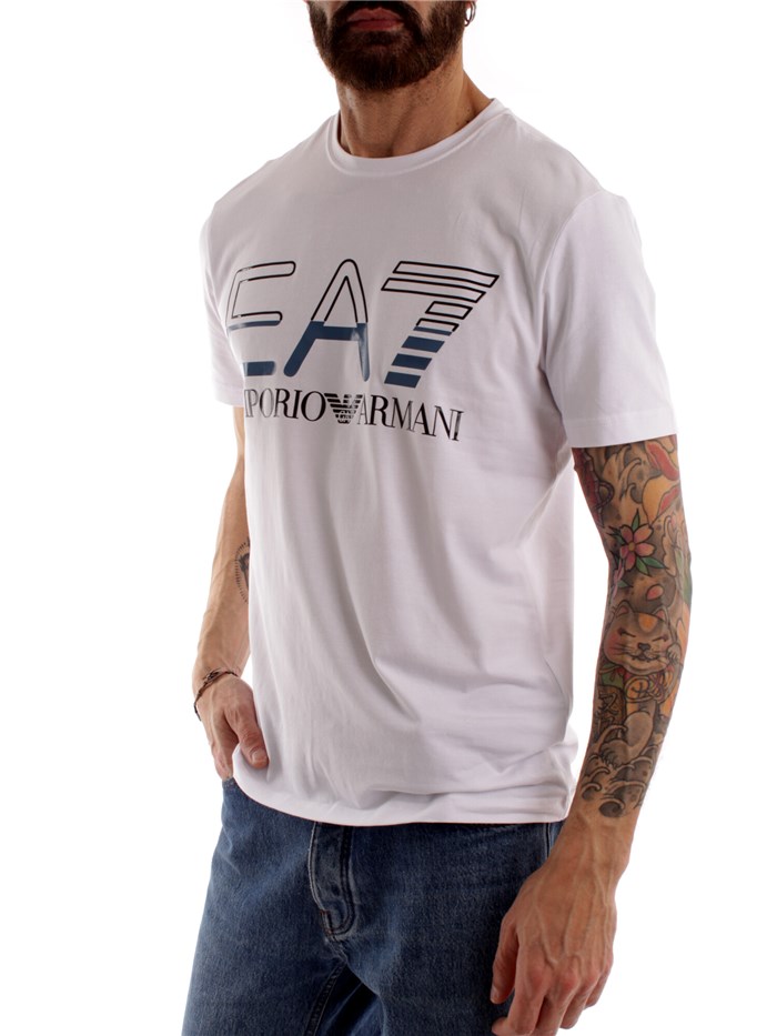 Ea7 Clothing Man Short sleeve WHITE 3RPT07