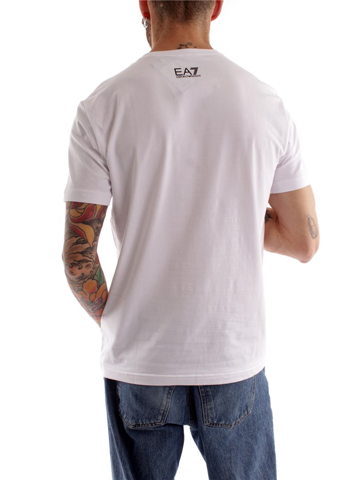 Ea7 Clothing Man Short sleeve WHITE 3RPT07