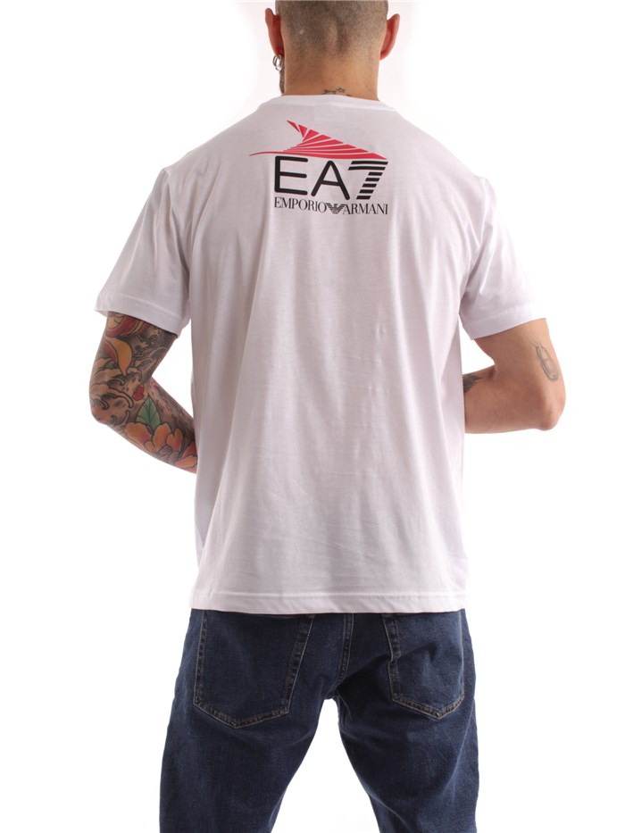 Ea7 Clothing Man Short sleeve WHITE 3RPT29
