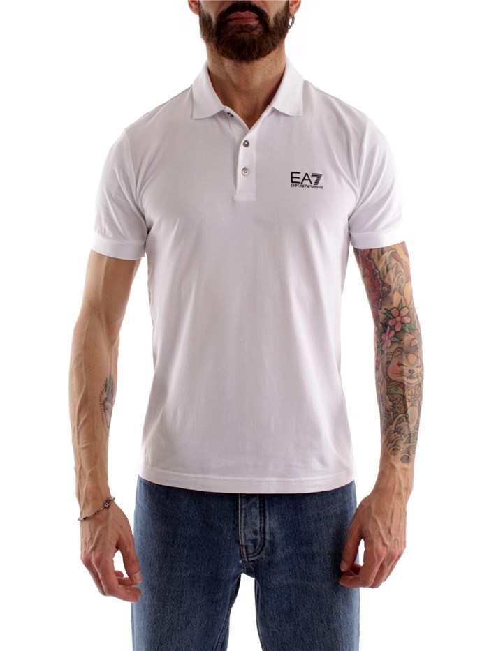 Ea7 Clothing Man Short sleeves WHITE 8NPF04