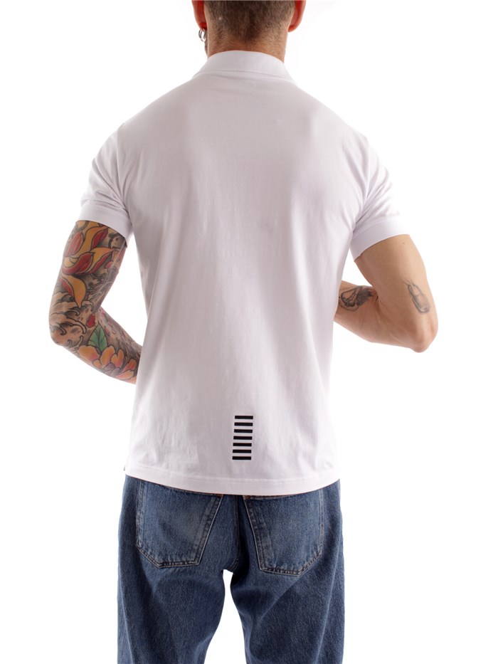 Ea7 Clothing Man Short sleeves WHITE 8NPF04