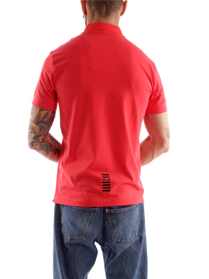 Ea7 Clothing Man Short sleeves RED 8NPF04