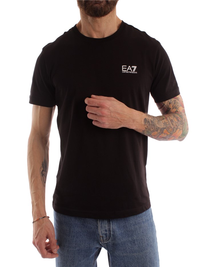 Ea7 Clothing Man Short sleeve BLACK 8NPT51