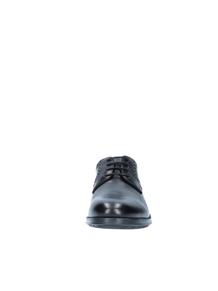 Geox Shoes Man Laced BLACK U824PC0043