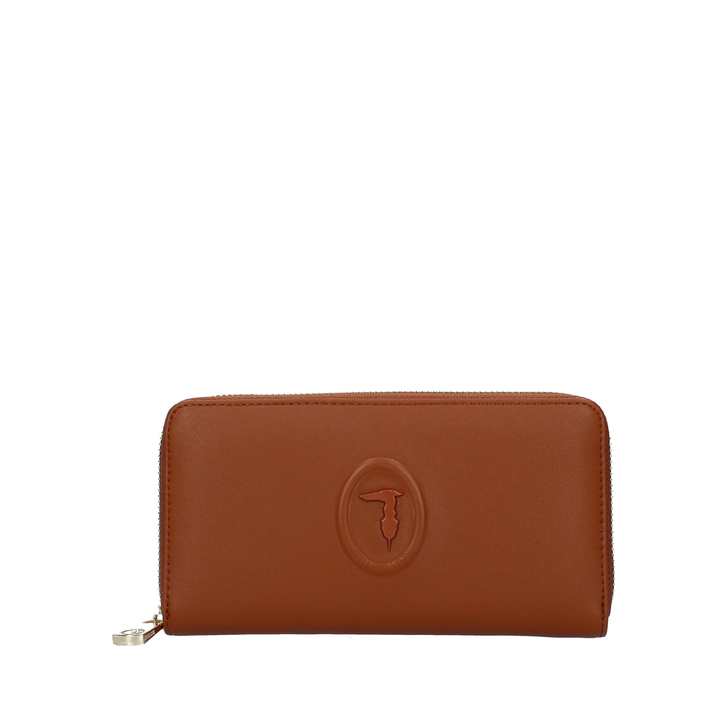 Portafoglio Piccolo Da Uomo Trussardi Wallet Coin Pocket 71W00168 Nero
