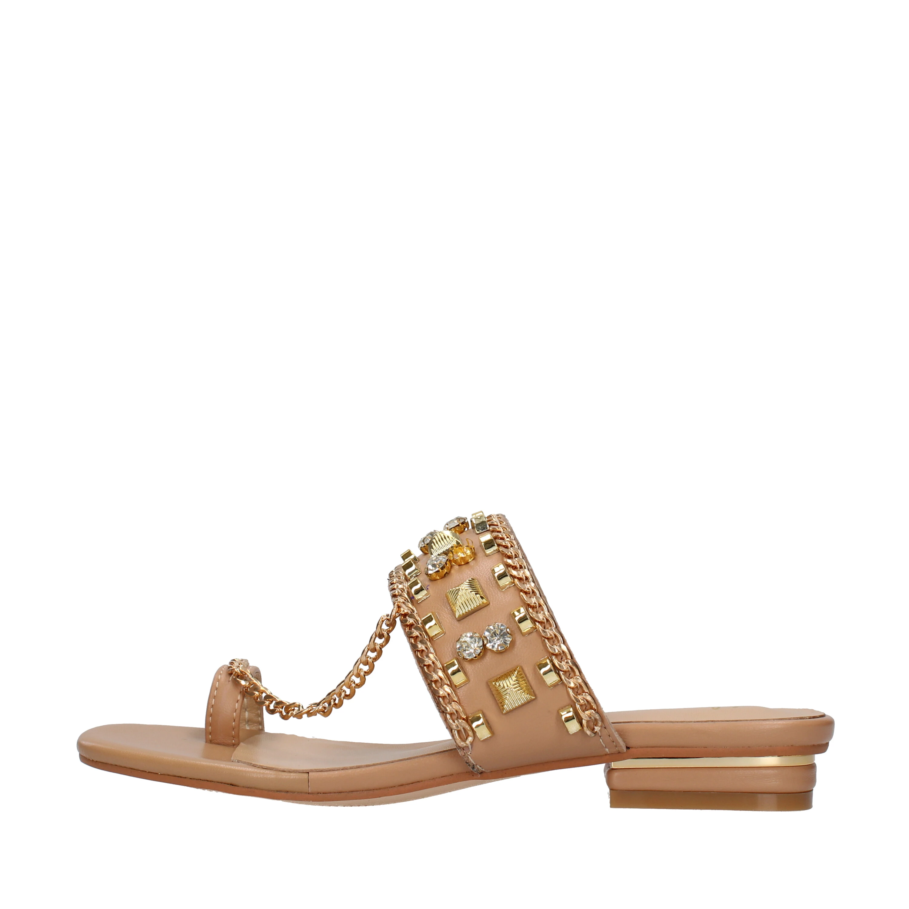 SANDALI BORCHIE STRASS