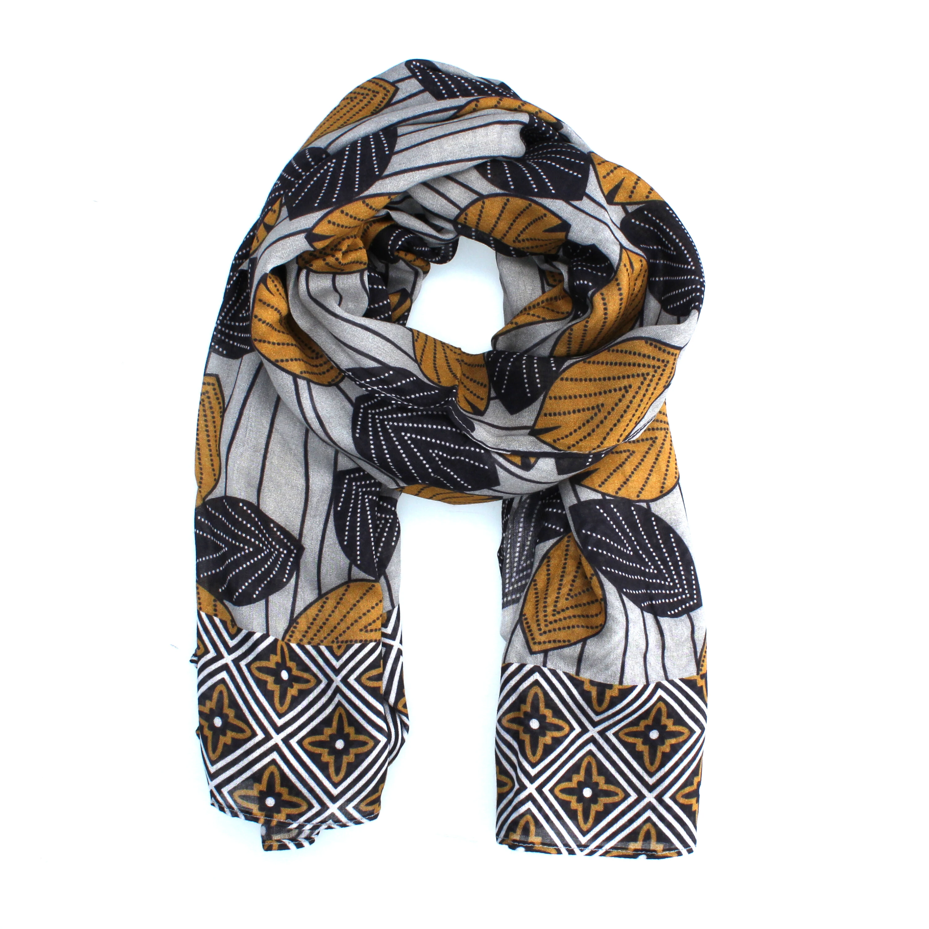 Foulard fantasia geometrica