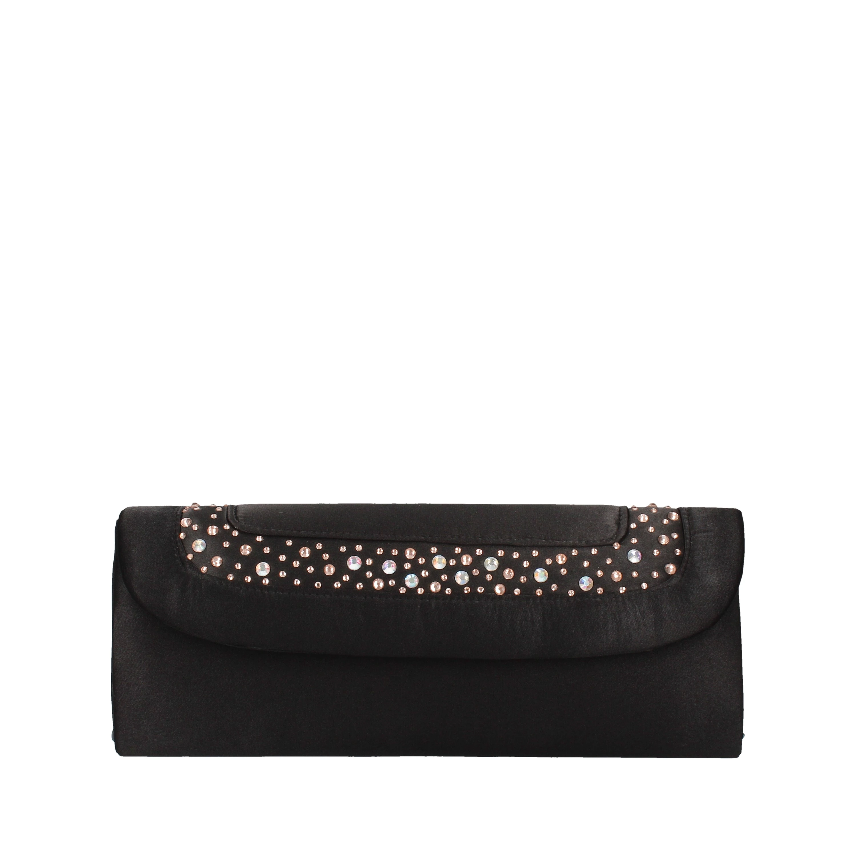 BORSA A SPALLA STRASS CON CATENA