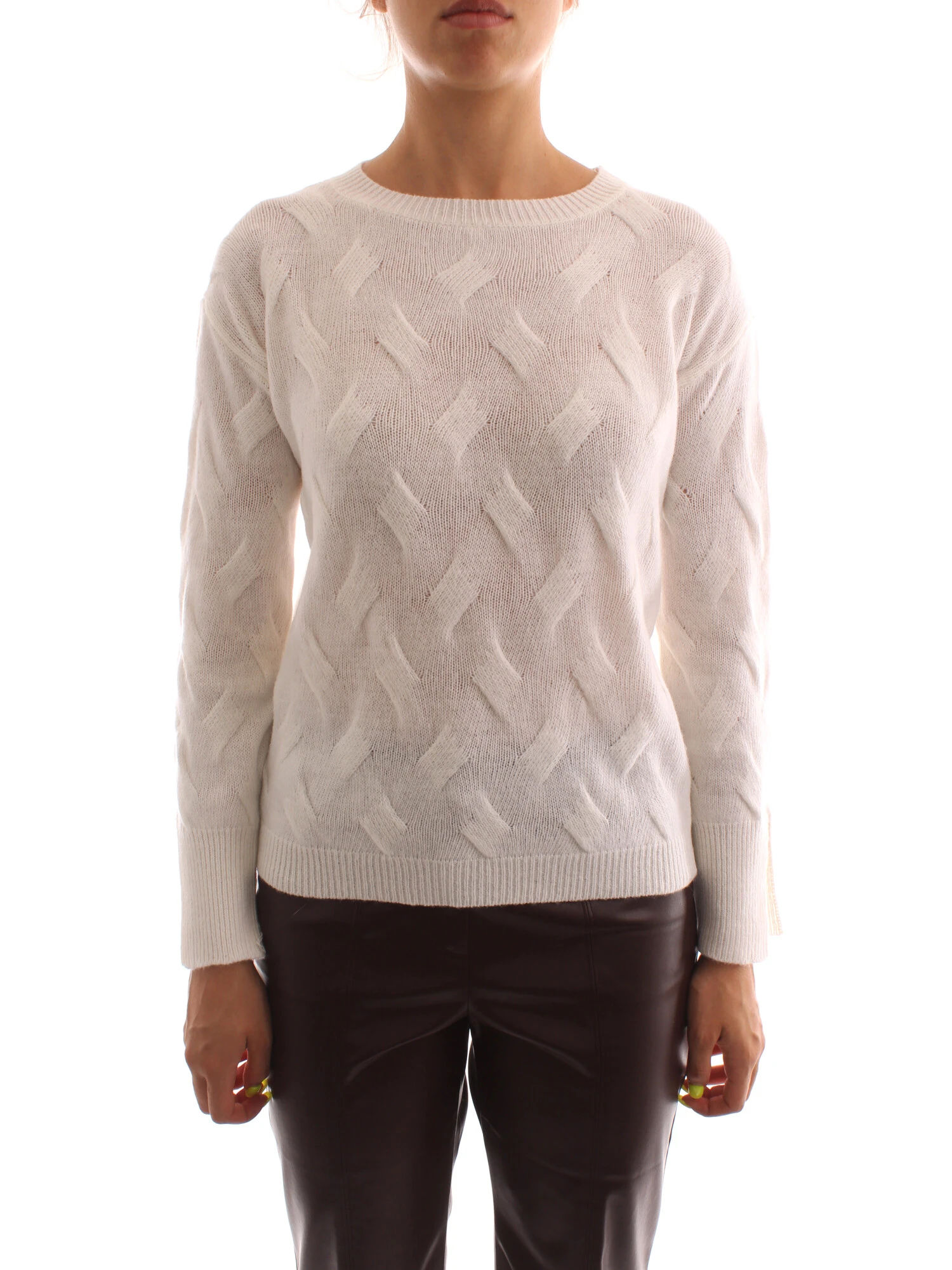 ILSA MAGLIA GIROCOLLO IN LANA