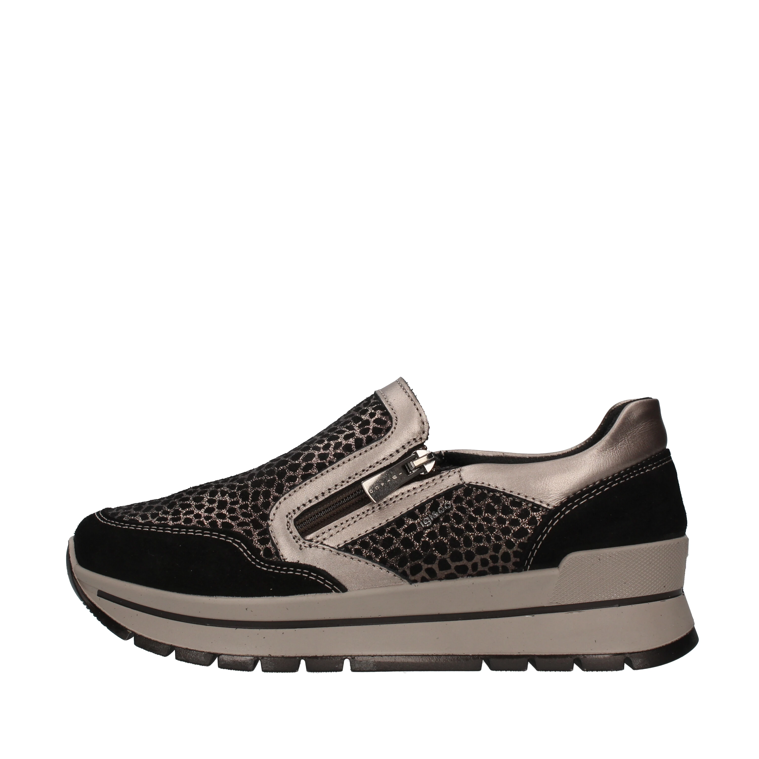 Sneakers igi e sales co con zeppa