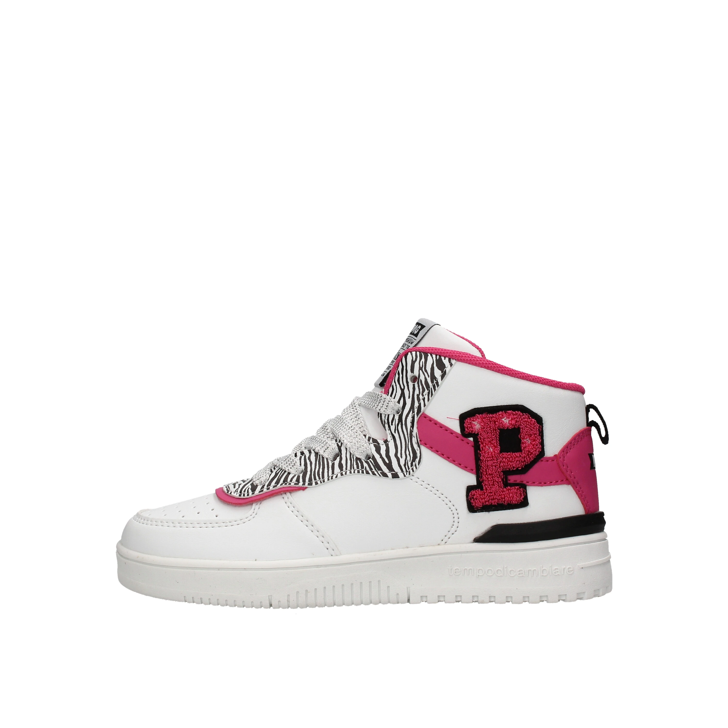 SNEAKERS LOGO P ZEBRATE