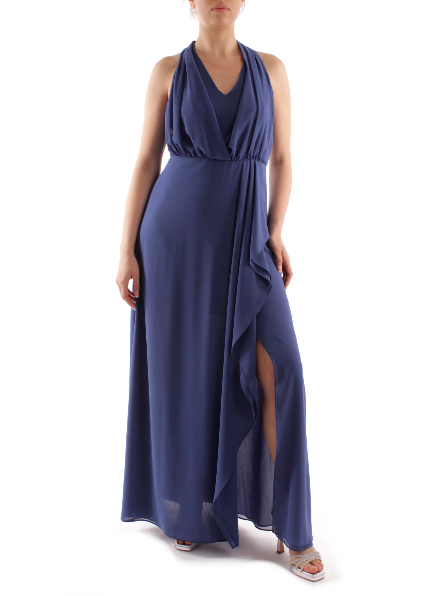 ABITO LUNGO IN GEORGETTE DONNA BLUETTE