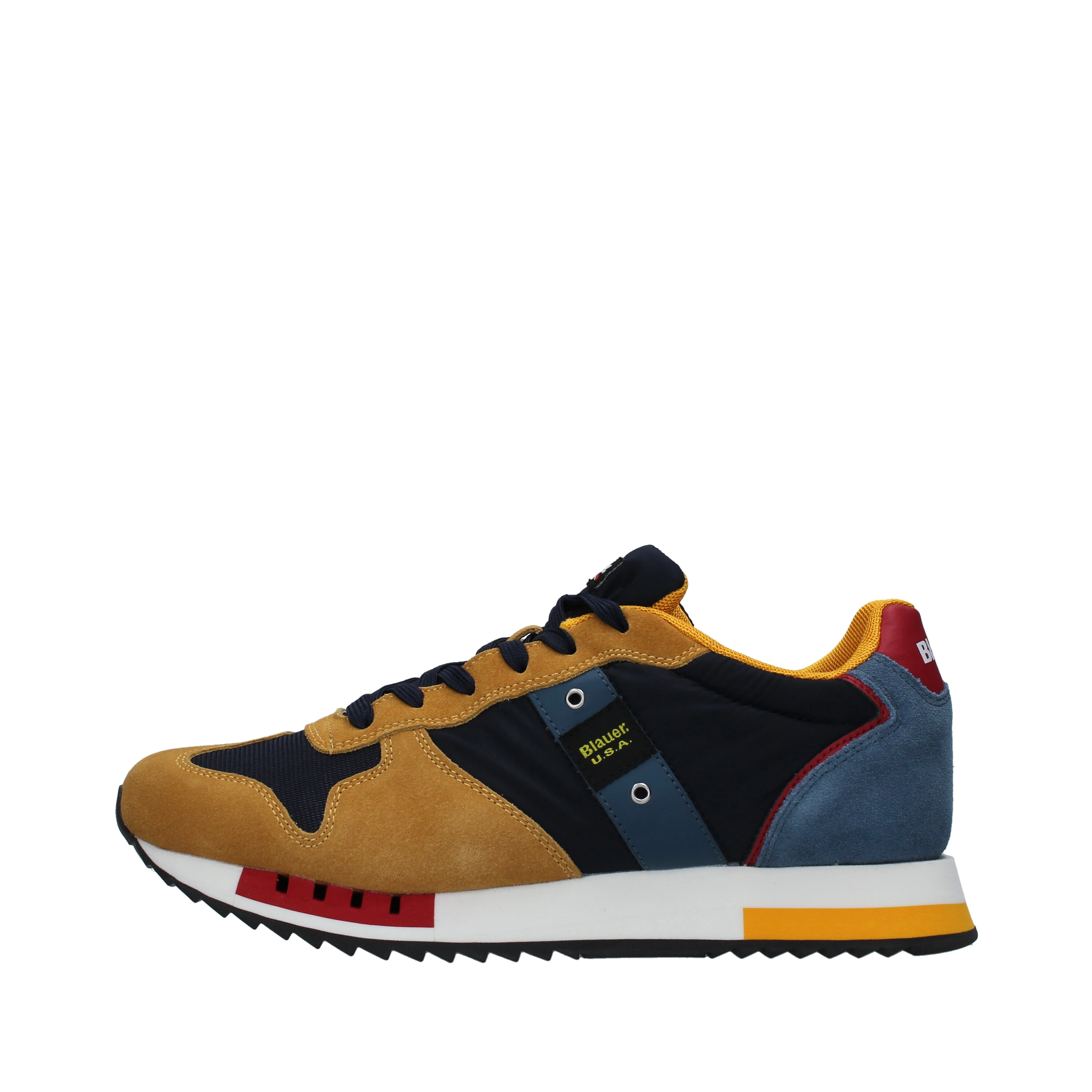 SNEAKERS SCAMOSCIATE QUEENS UOMO GIALLO