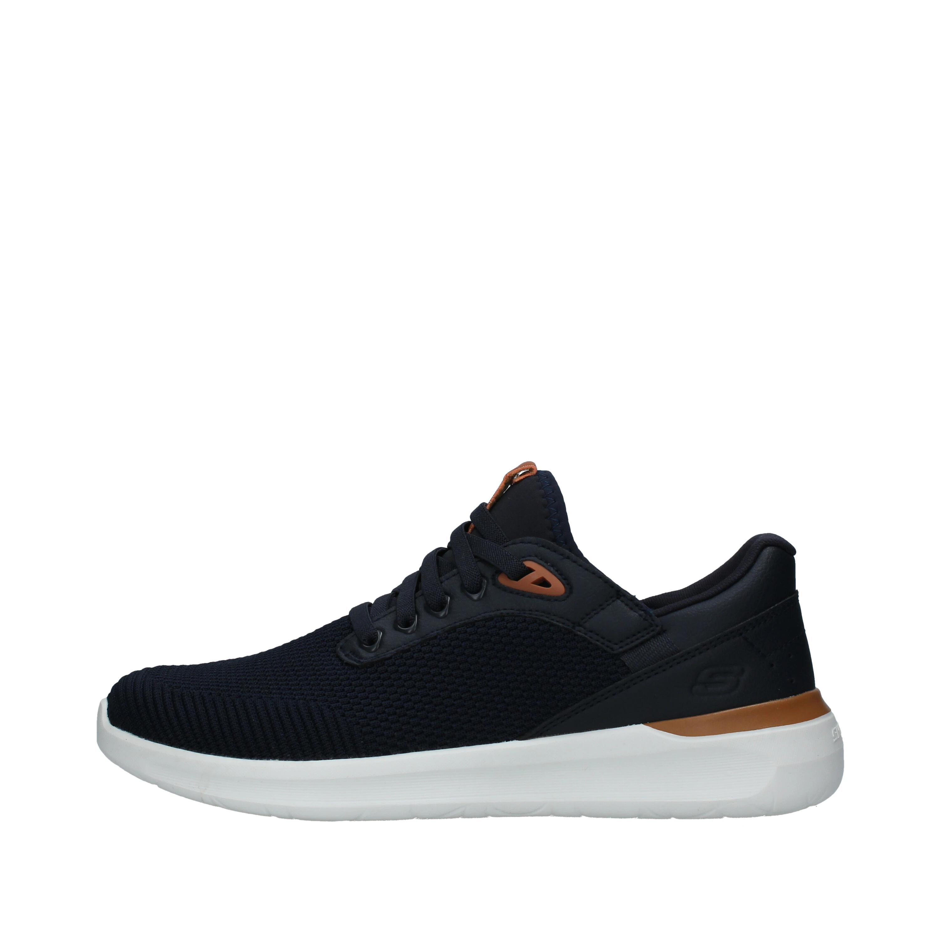 SNEAKERS PLATFORM CON INSERTI IN CONTRASTO UOMO BLU