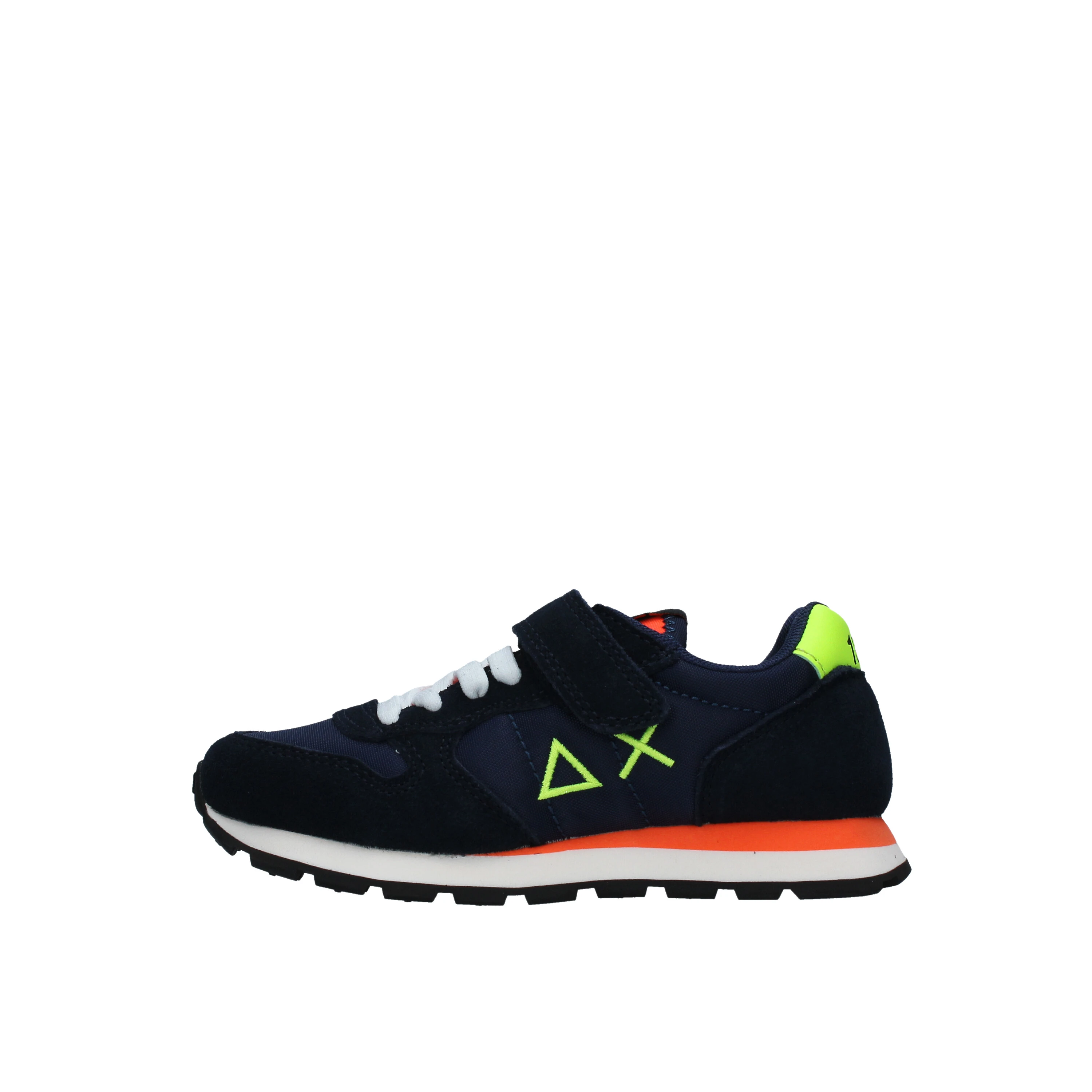 SNEAKERS CON STRAPPO SINGOLO TOM FLUO BAMBINO BLU