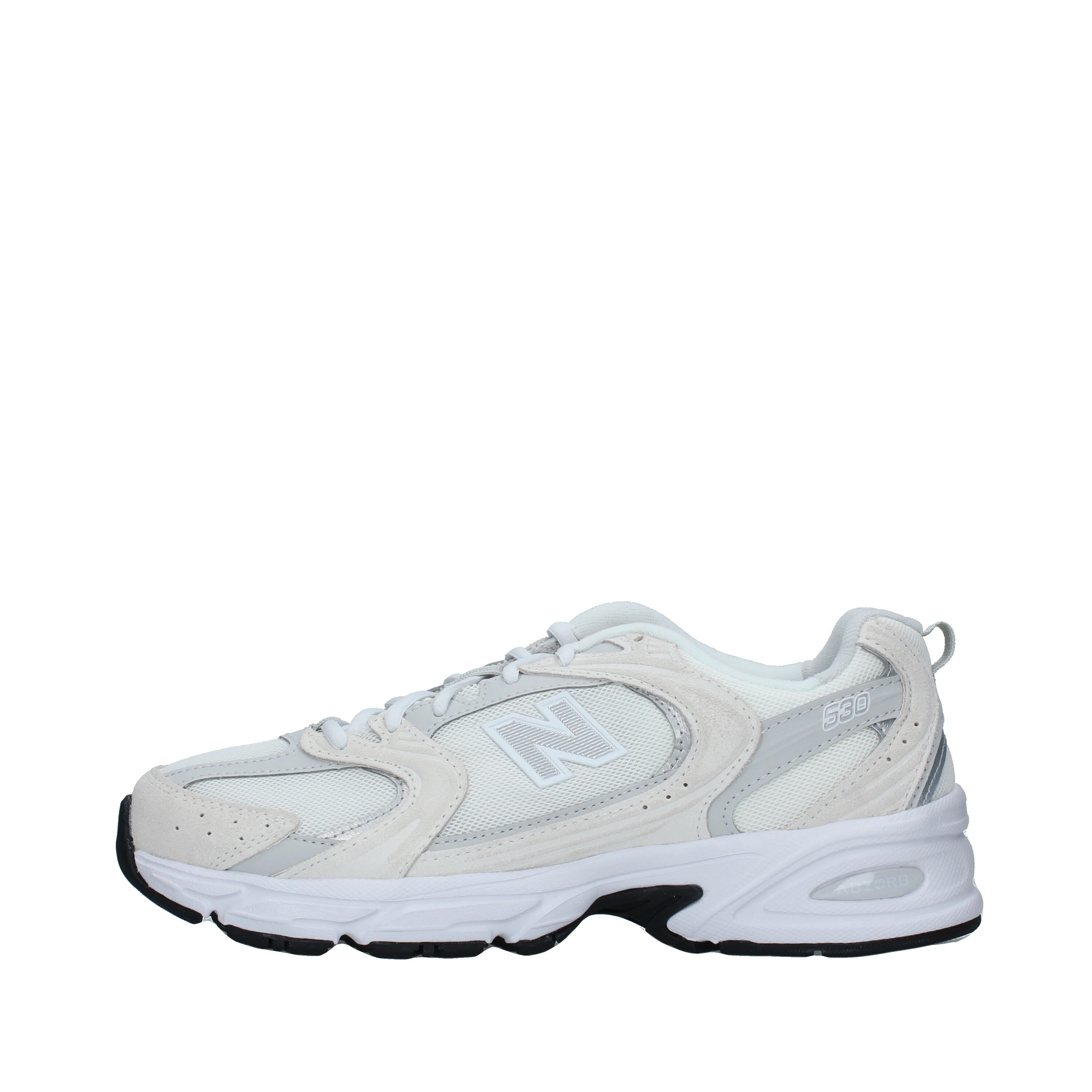 SNEAKERS BASSE 530 IN MISTO TESSUTO UNISEX ADULTO BIANCO