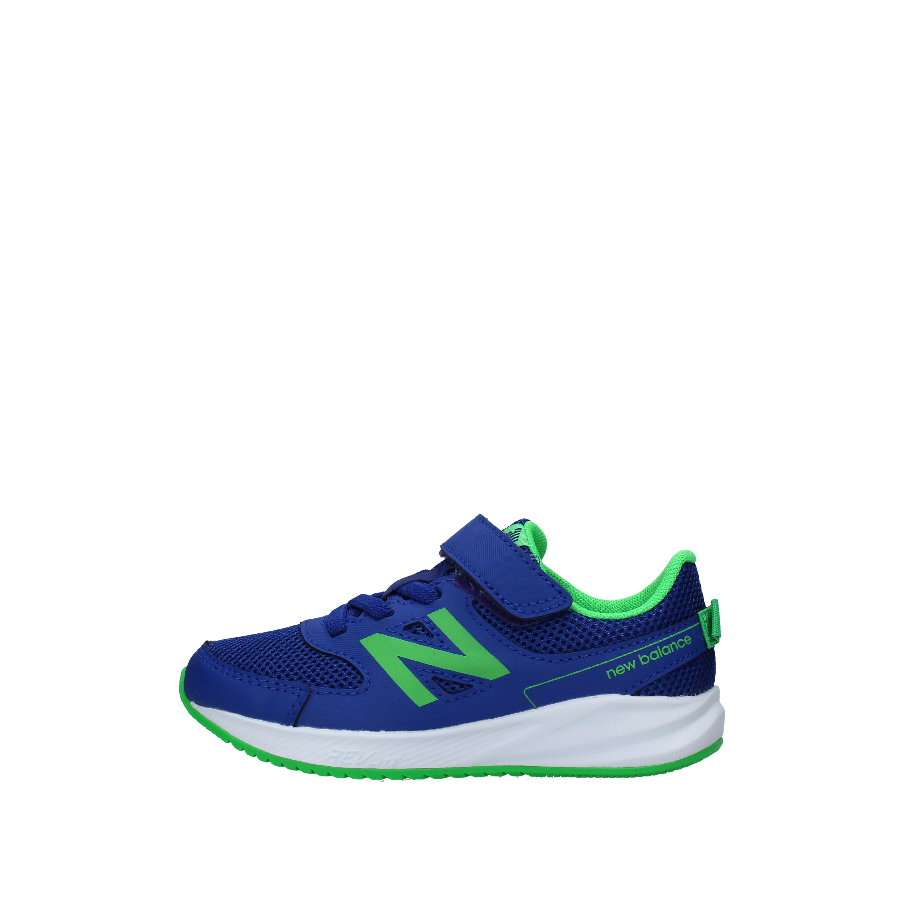 SNEAKERS CON STRAPPO E LACCI 570 BAMBINO BLU