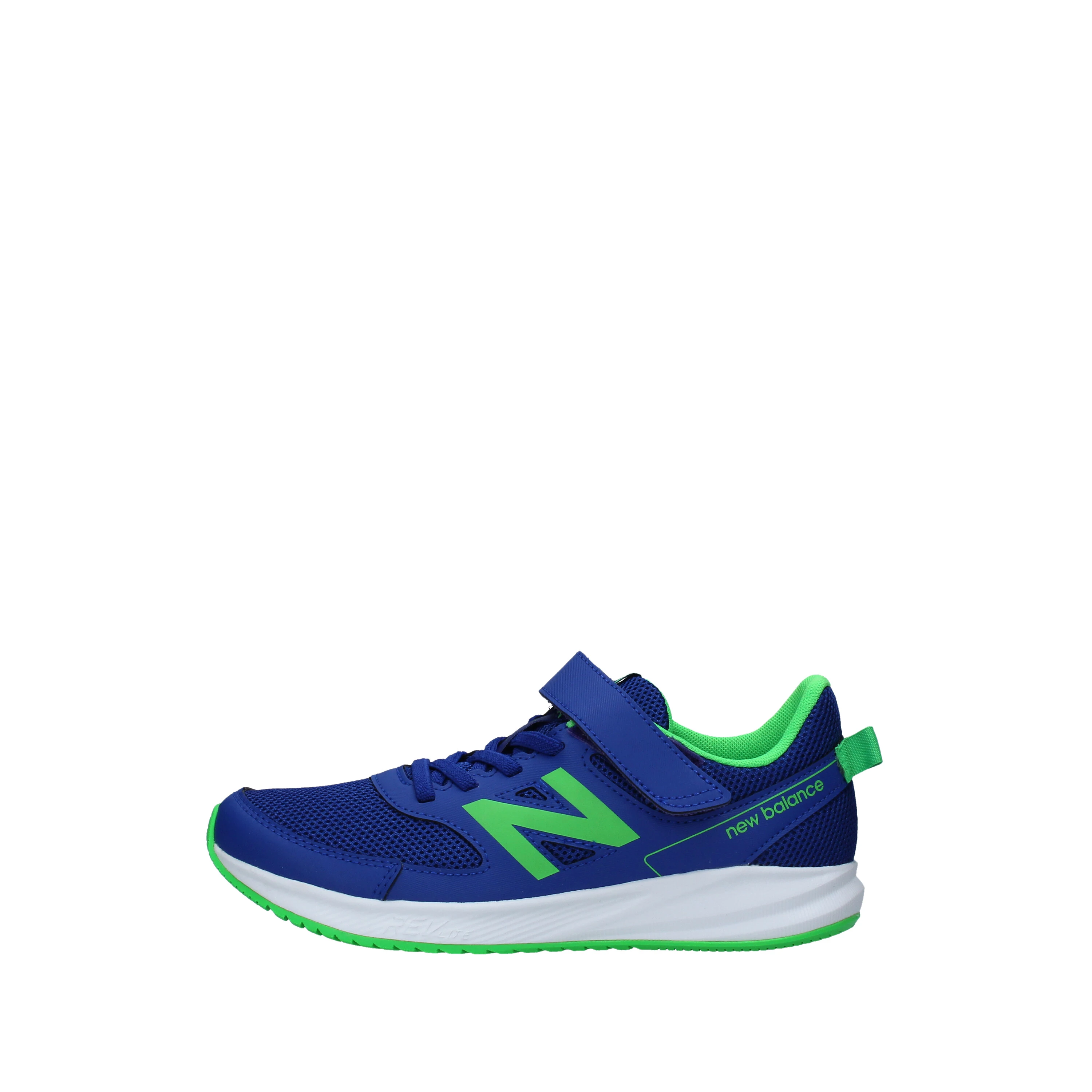 SNEAKERS CON STRAPPO E LACCI 570 BAMBINO BLU