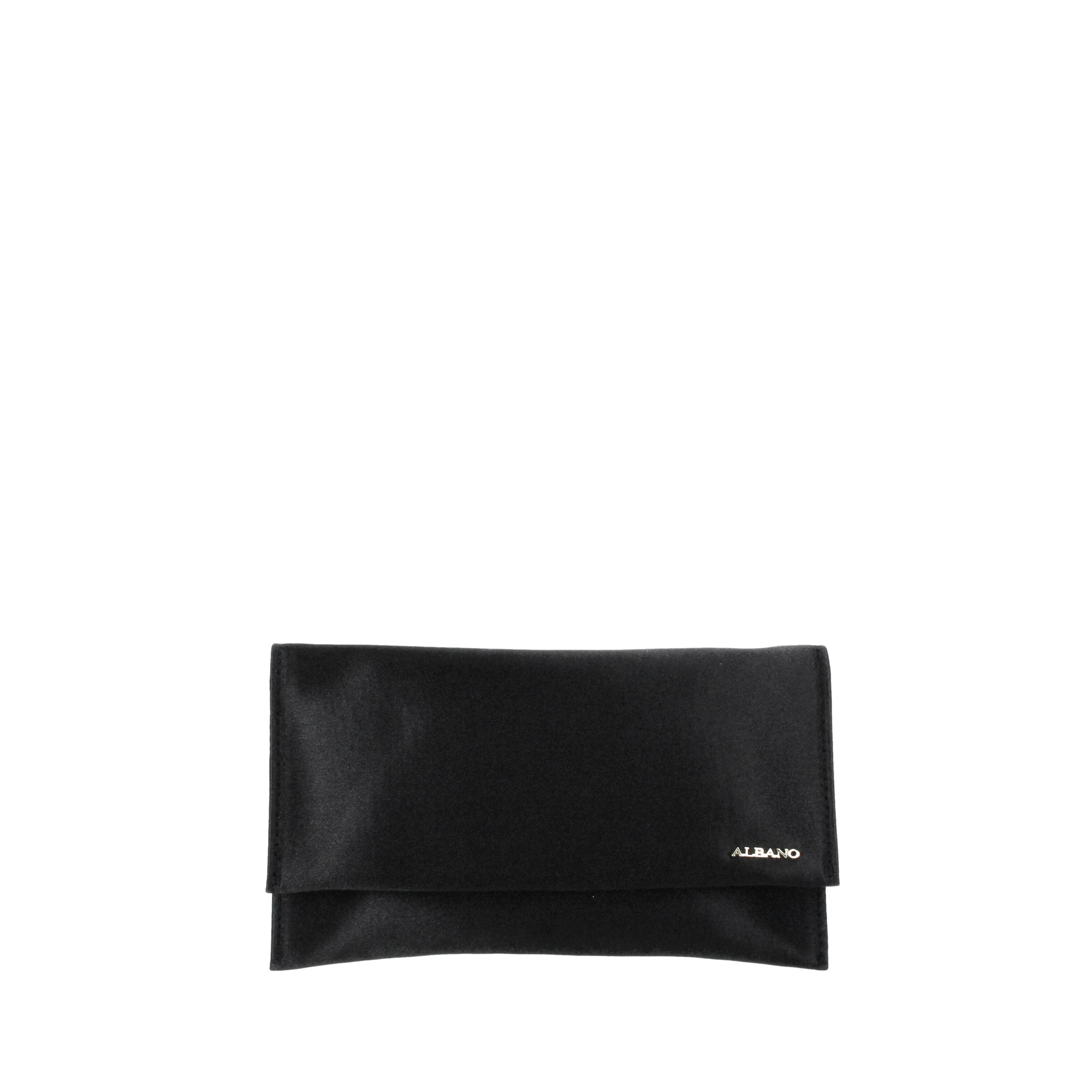 POCHETTE PICCOLA IN RASO DONNA NERO