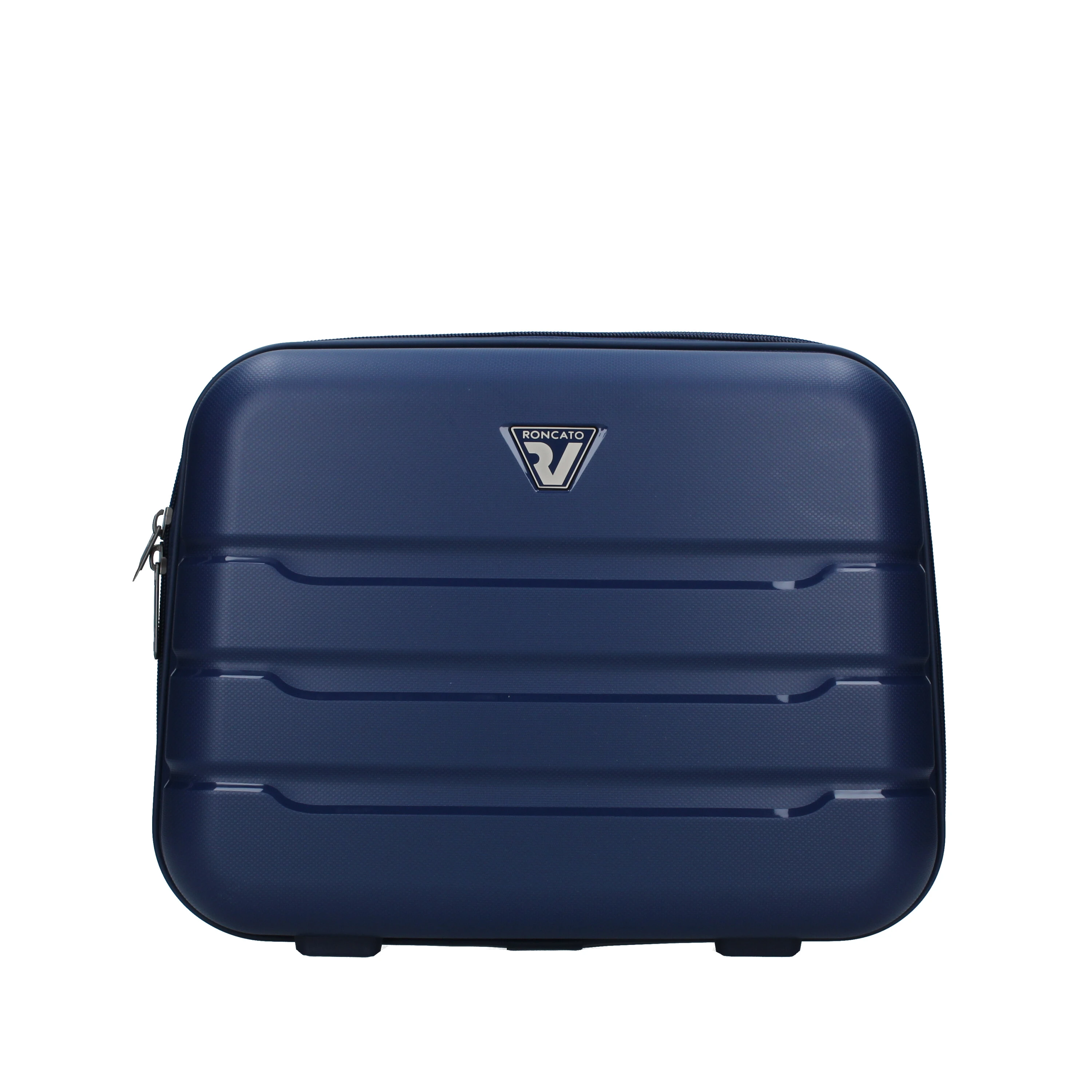 Bertoni Beauty Case In Feltro Ecologico – Trousse Da Donna Con Chiusura Lampo – 14 X 25 Cm – Made In UE