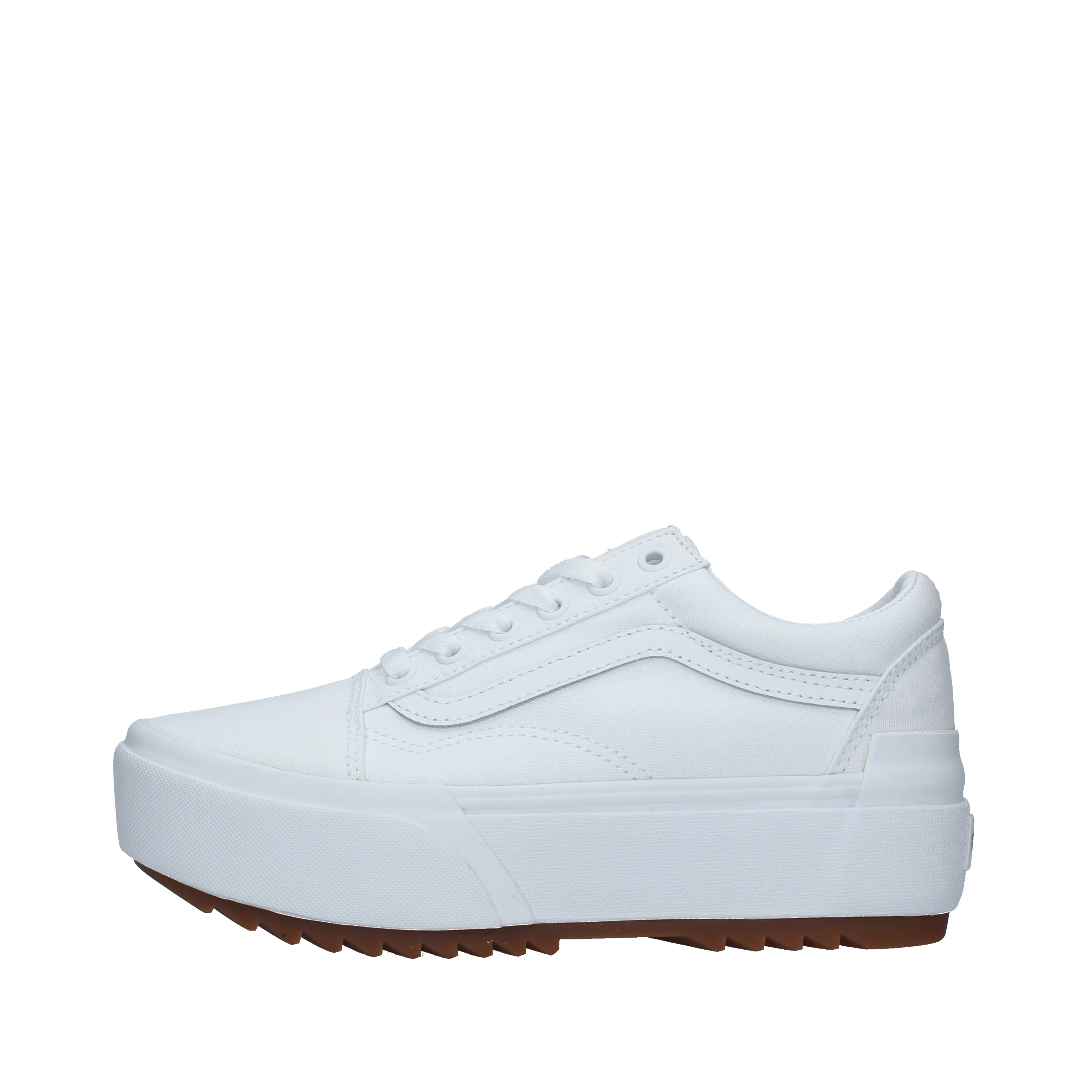 SNEAKERS BASSE  OLD SKOOL STACKED DONNA BIANCO