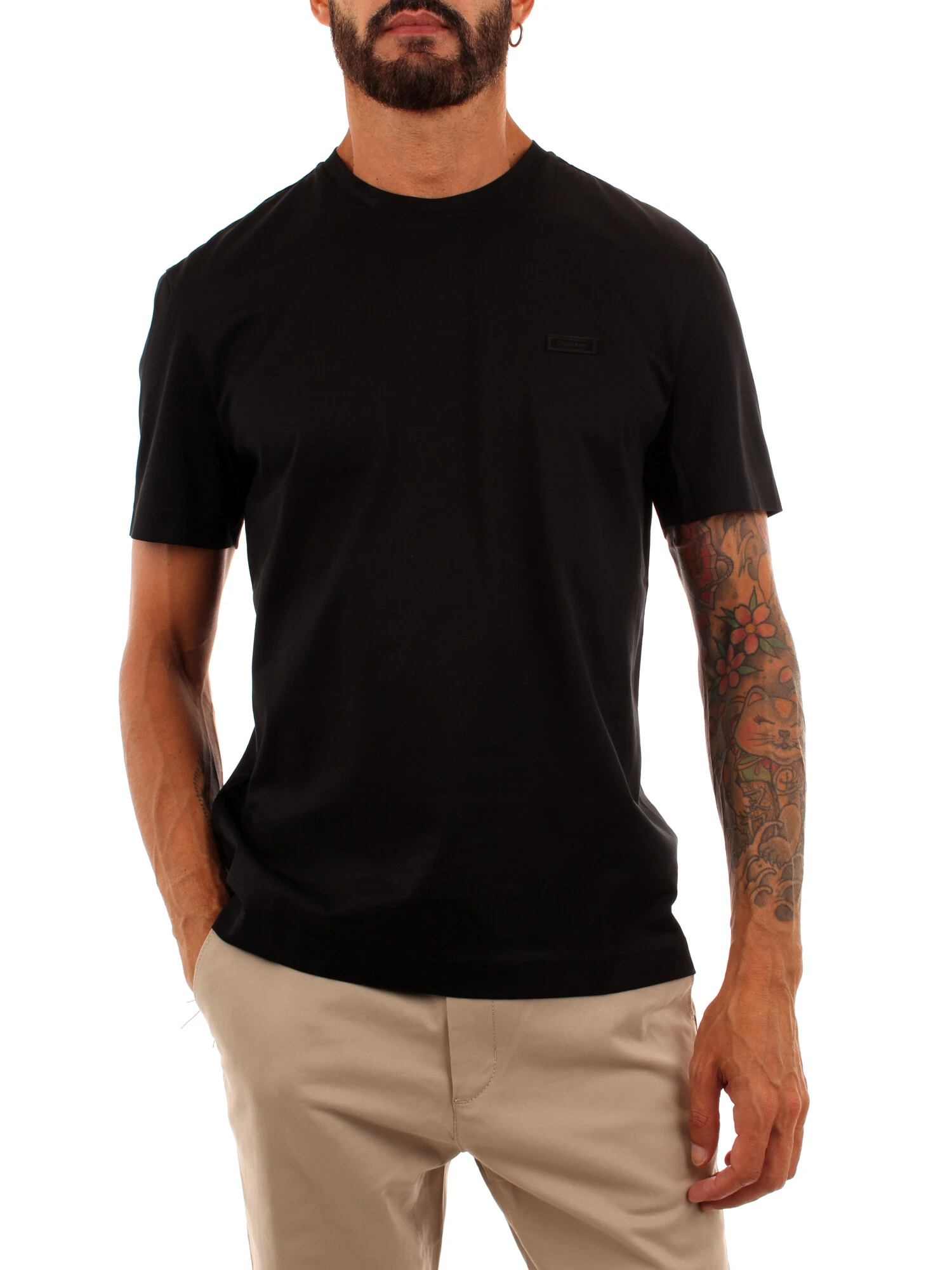 Collectors Mine Maglietta Uomo In Cotone 100%, Colletto Tondo, Manica Corta, Colore Nero, Taglia S