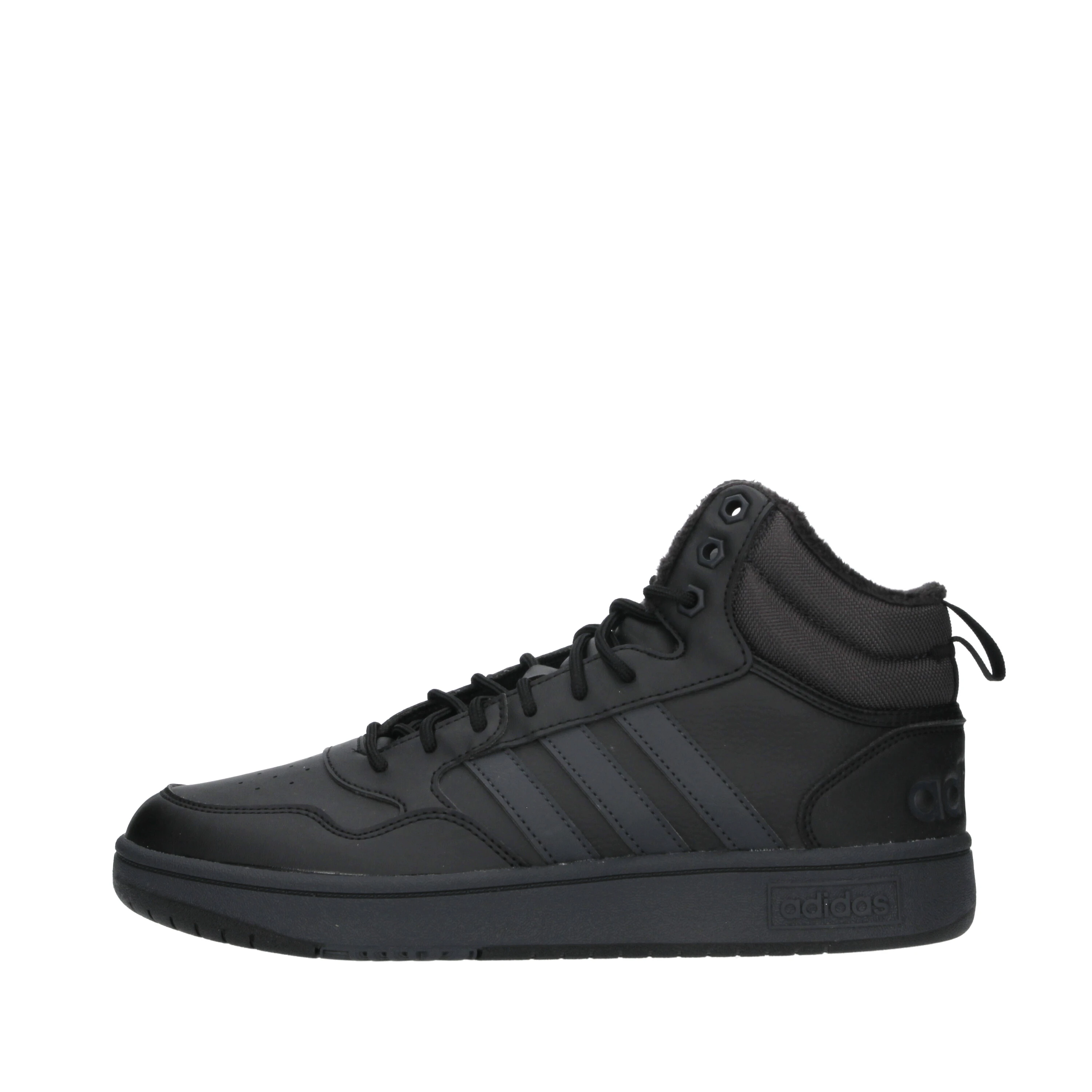 SNEAKERS ALTE HOOPS 3.0 IN ECOPELLE UOMO NERO