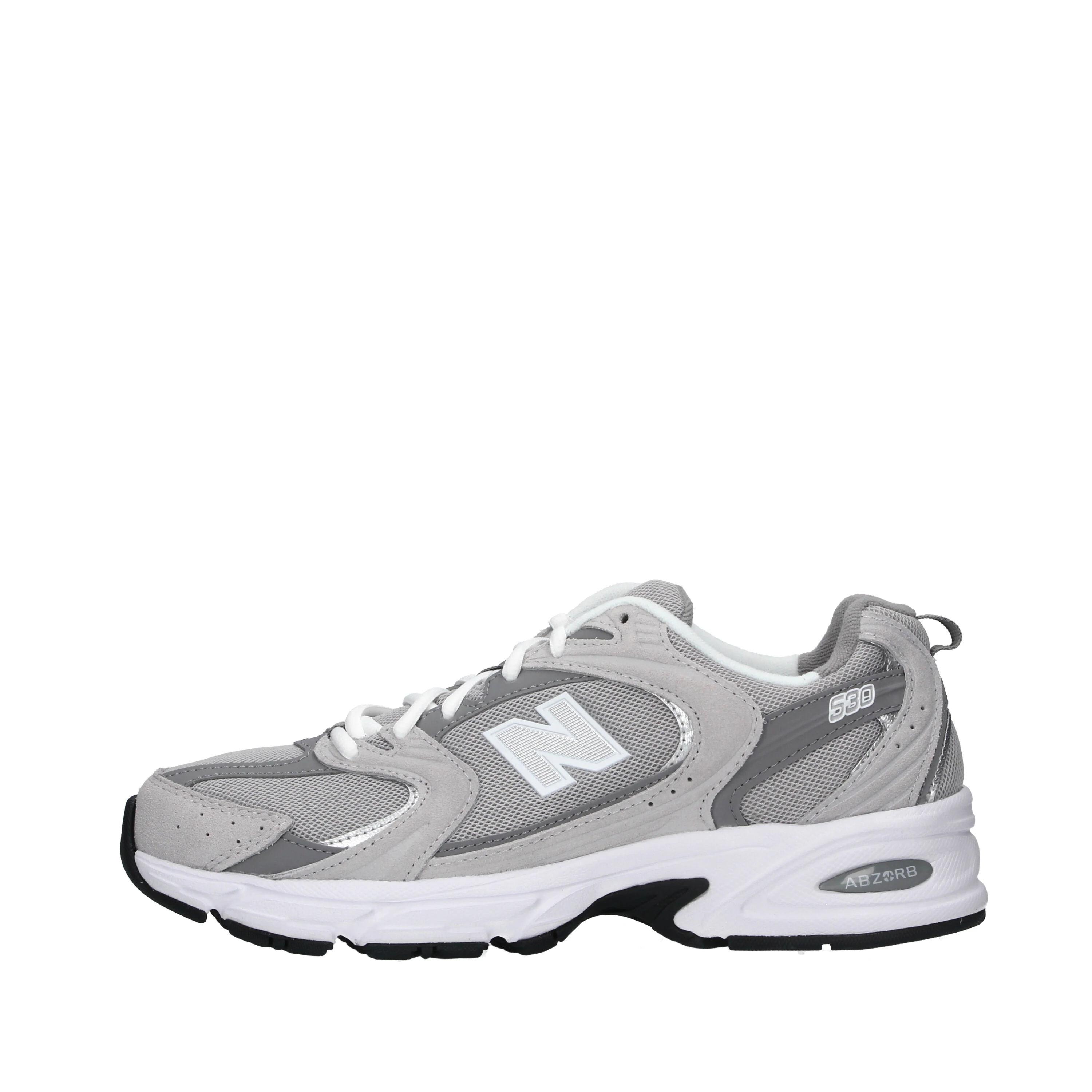 SNEAKERS BASSE 530 RUNNING IN CAMOSCIO UNISEX ADULTO  GRIGIO CHIARO