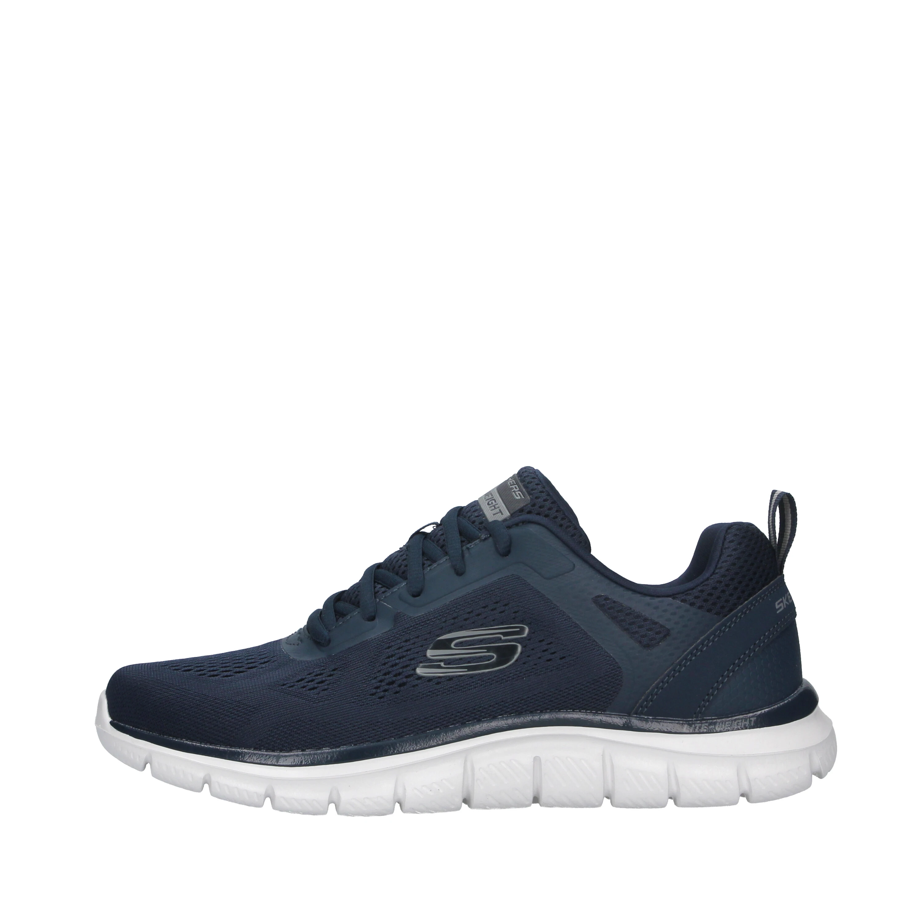 SNEAKERS TRACK - BROADER CON LACCI UOMO BLU