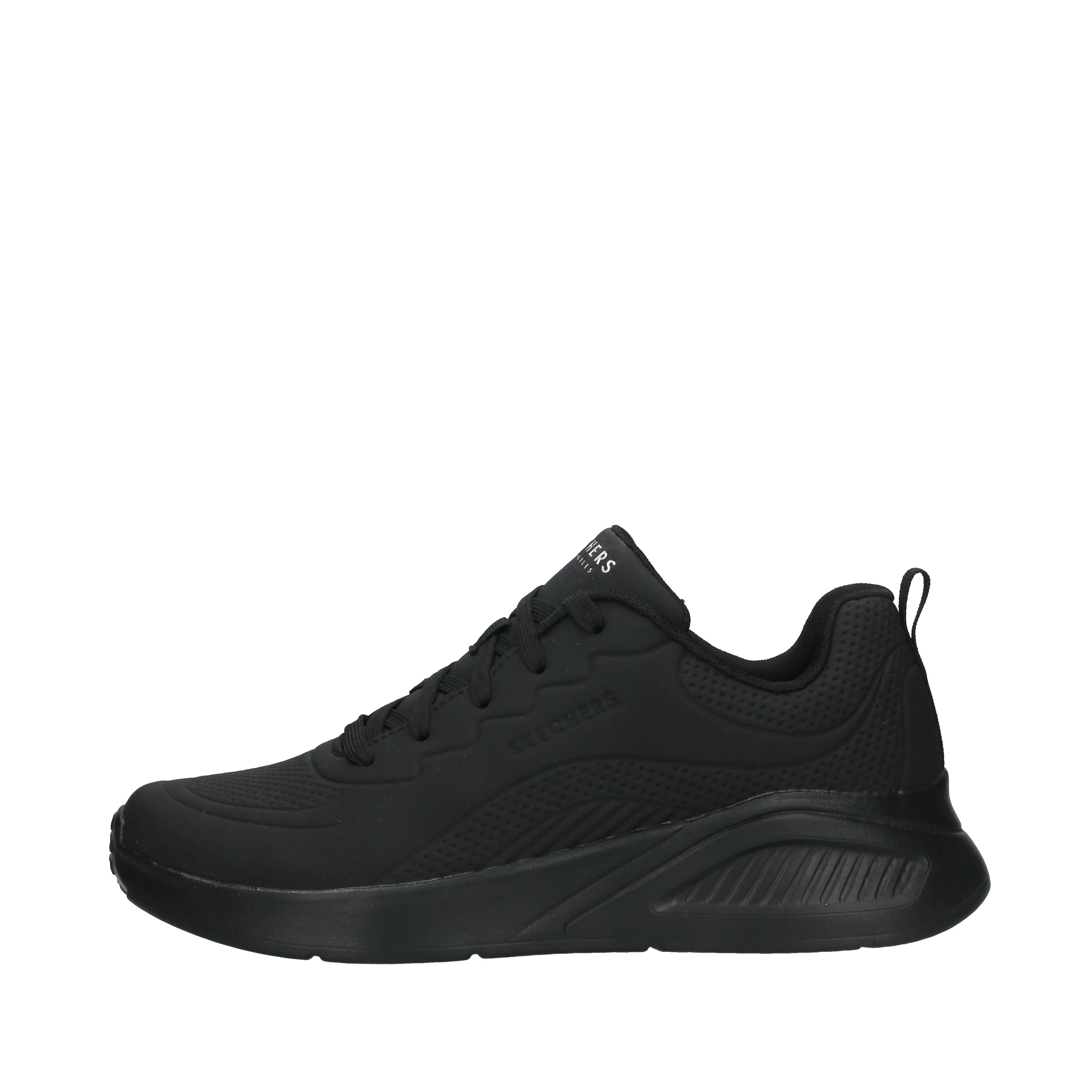 SNEAKERS UNO LITE CON LACCI DONNA NERO
