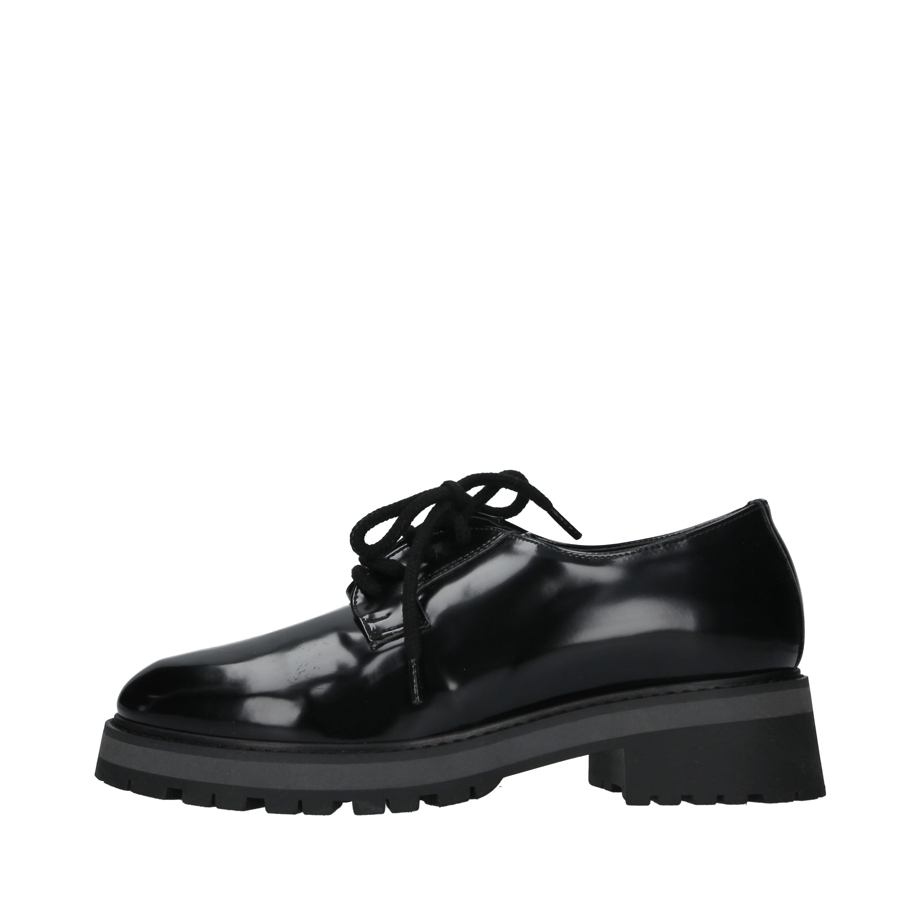 STRINGATE DERBY LUCIDE  DONNA NERO