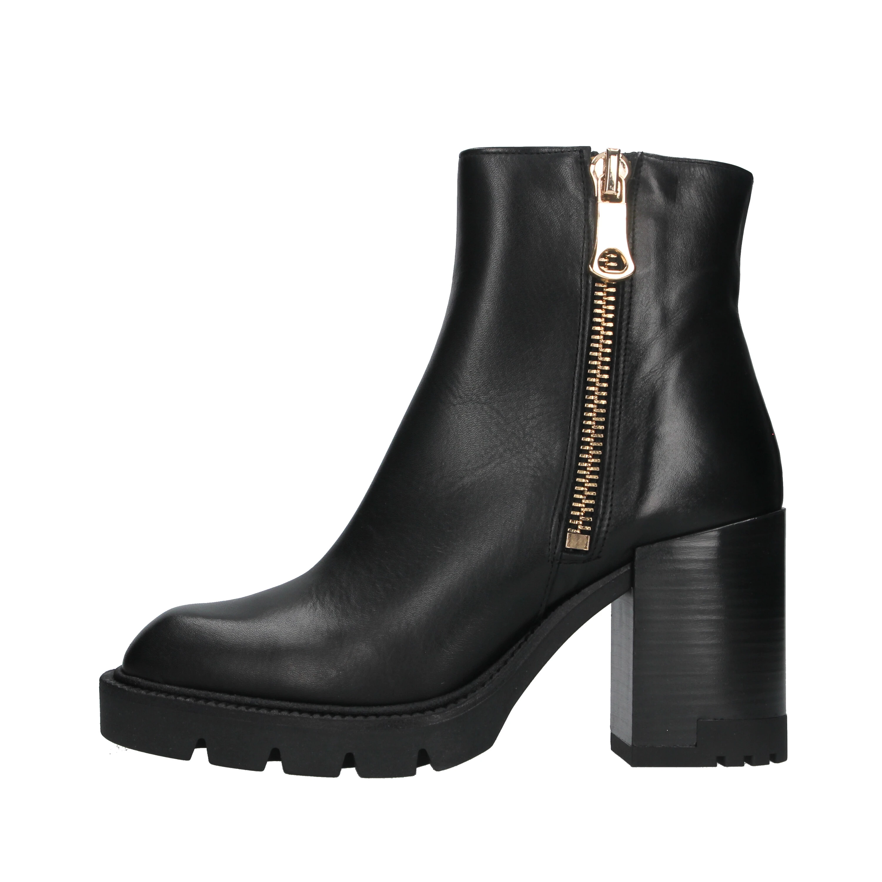 Stivali con tacco alto di pelle da donna in promozione