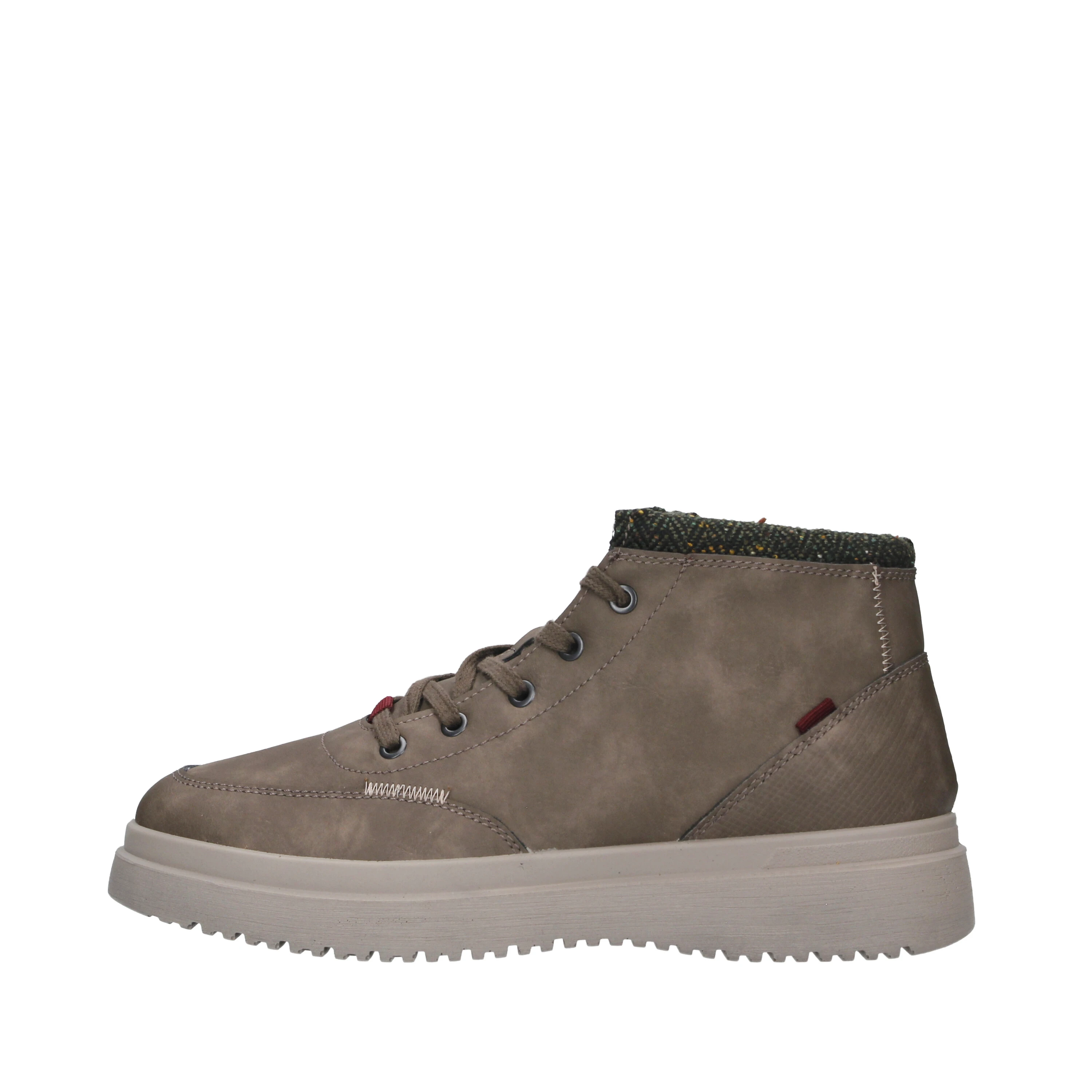 SNEAKERS ALTE CON FODERA FANTASIA UOMO FANGO