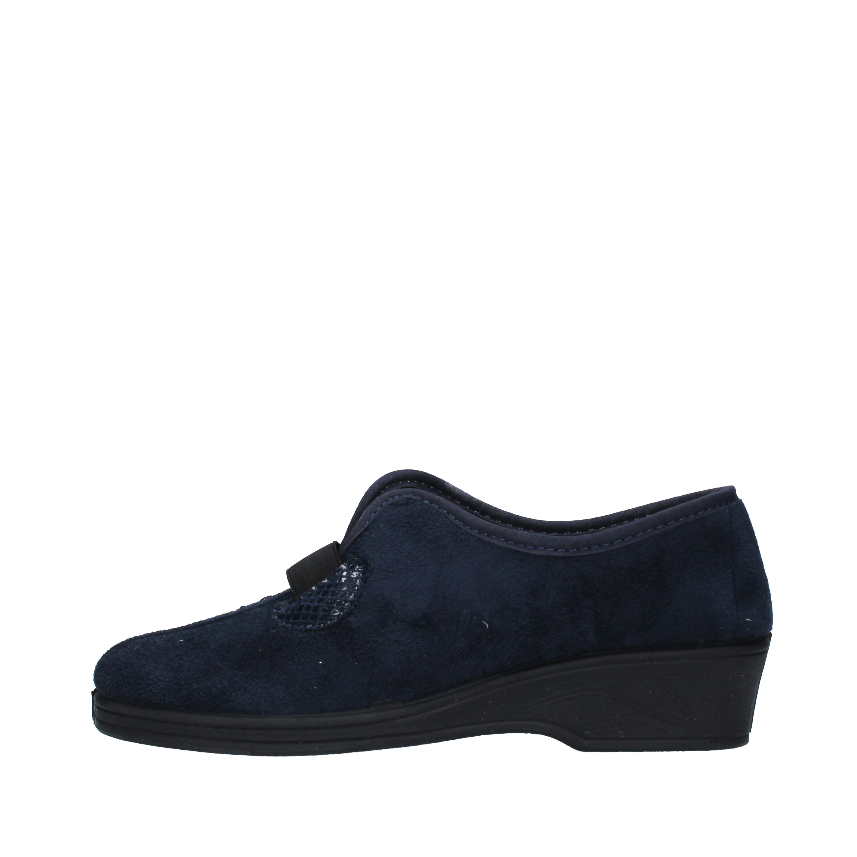 PANTOFOLE CON FASCIA ELASTICA DONNA BLU