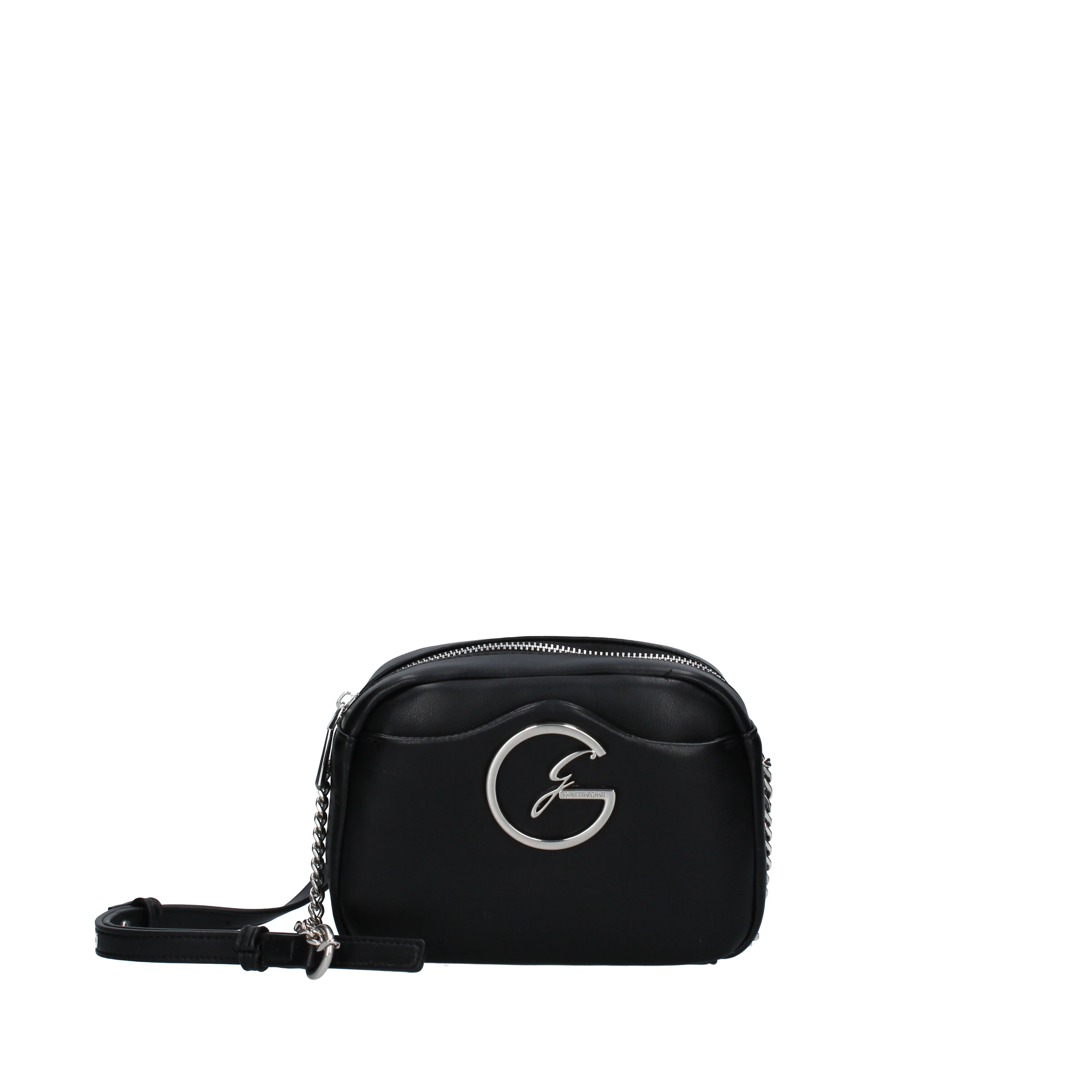 BORSA A TRACOLLA LIVELY  IN ECOPELLE DONNA NERO